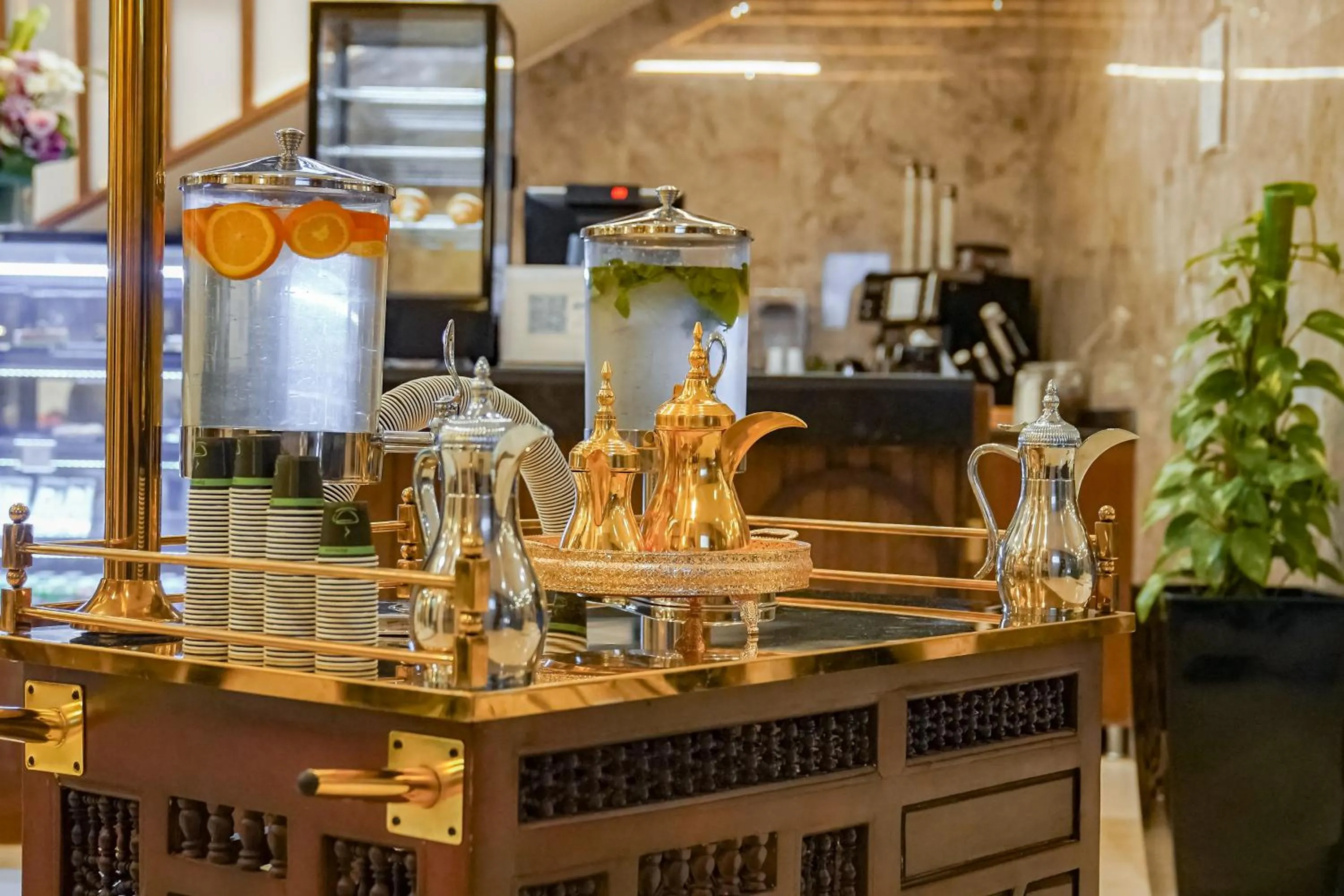 Coffee/tea facilities in Emaar Elite Hotel