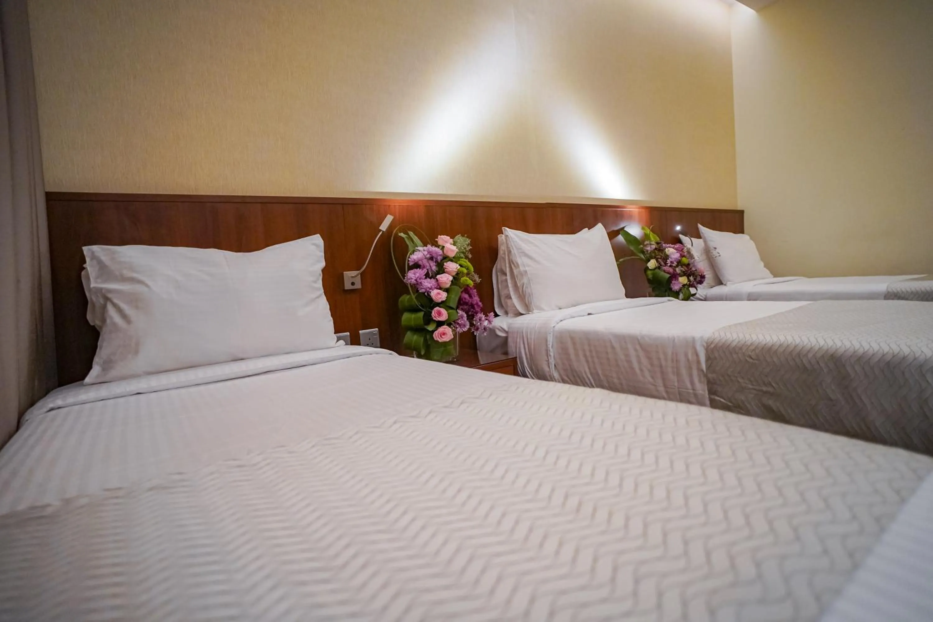 Bed in Emaar Elite Hotel