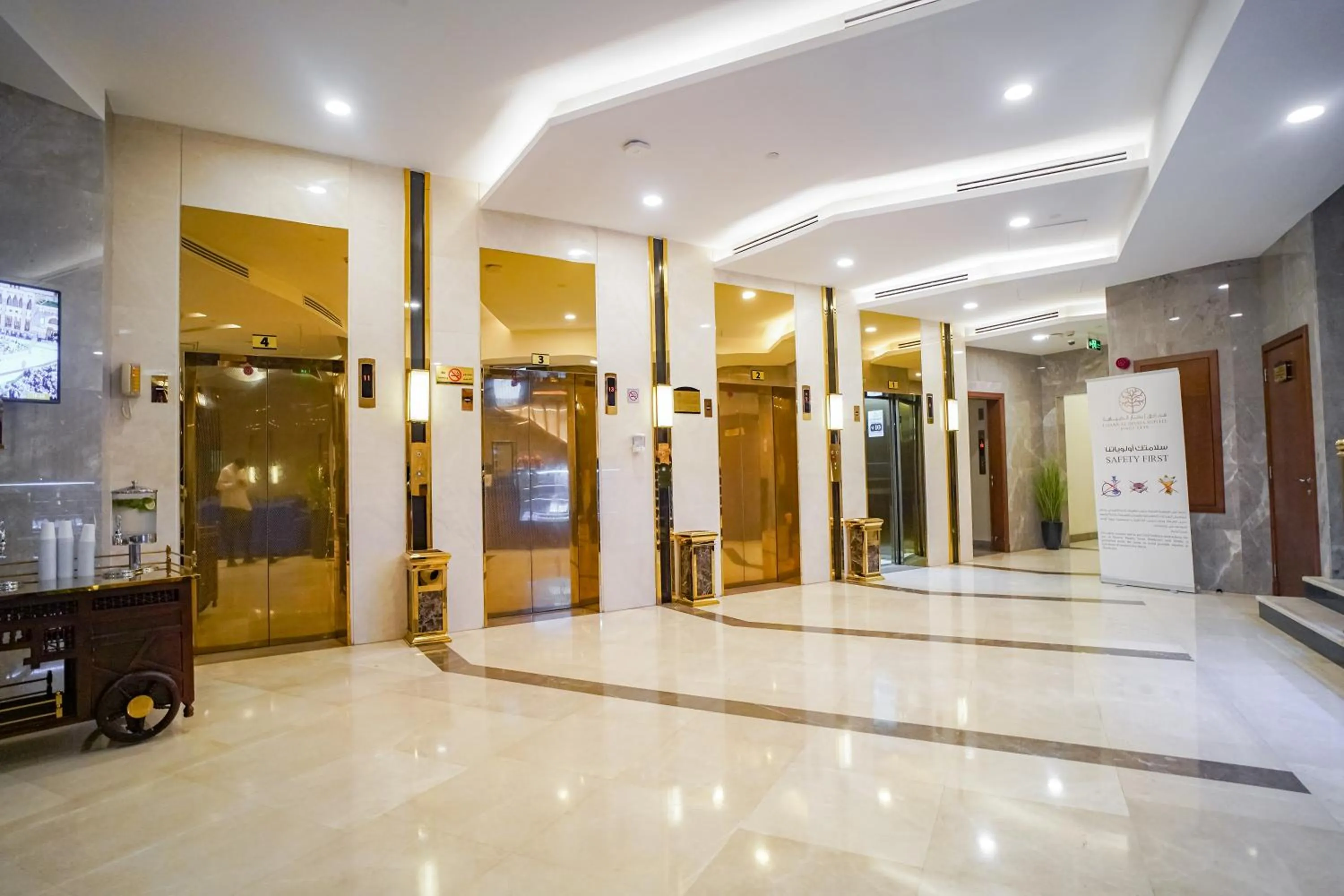elevator in Emaar Elite Hotel