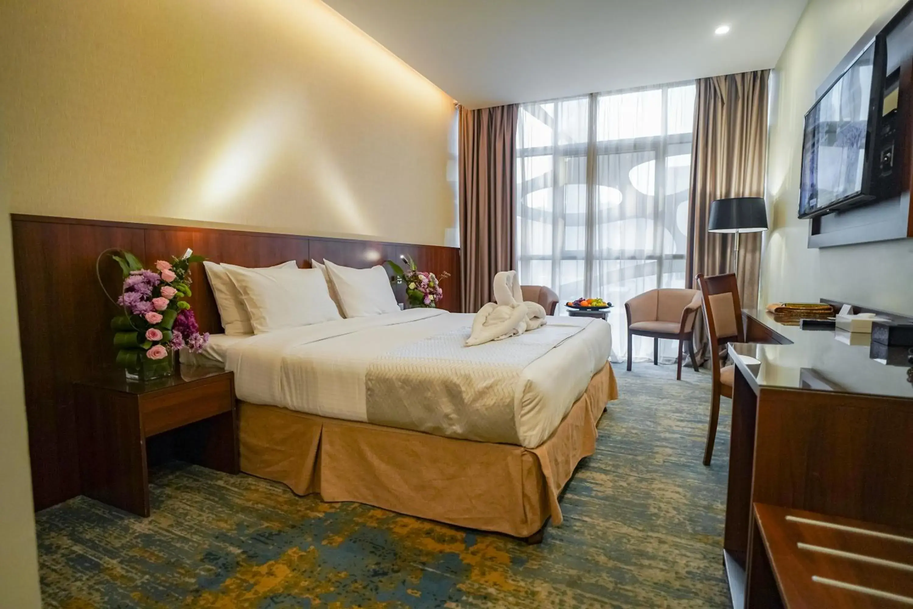 Bed in Emaar Elite Hotel Bed in Emaar Elite Hotel