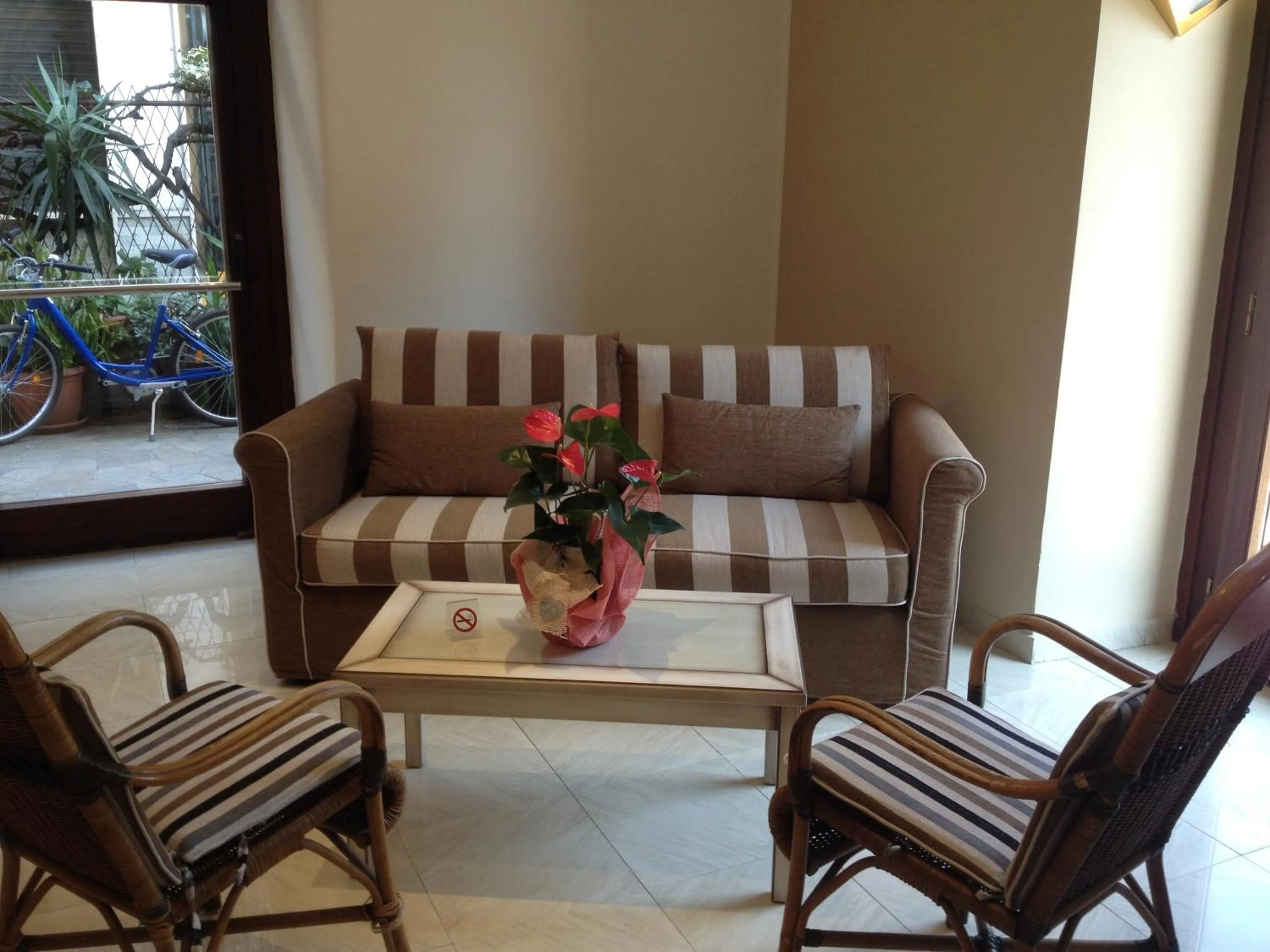 Lobby or reception in Hotel Giulio Cesare