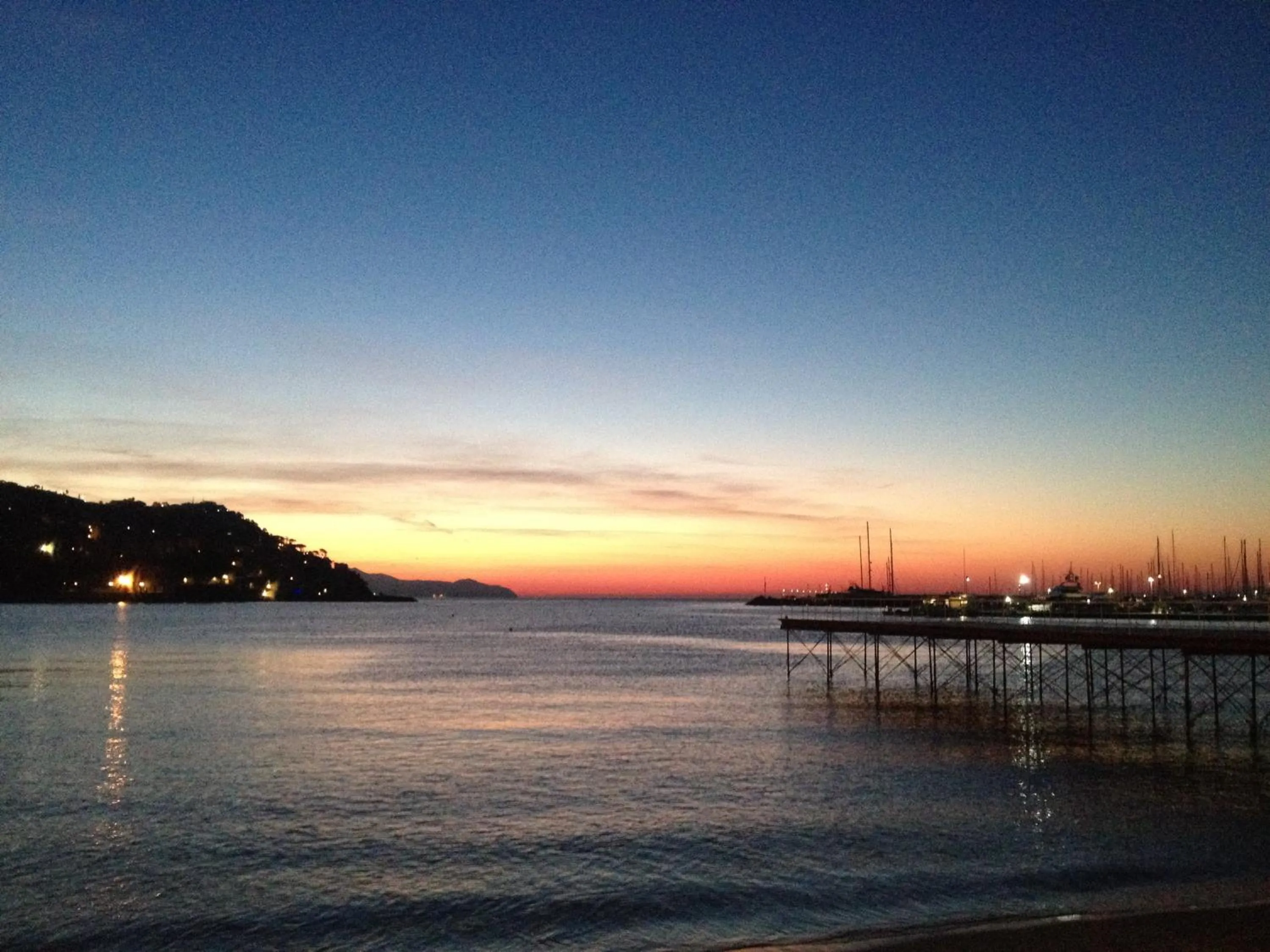 Sunrise in Hotel Giulio Cesare