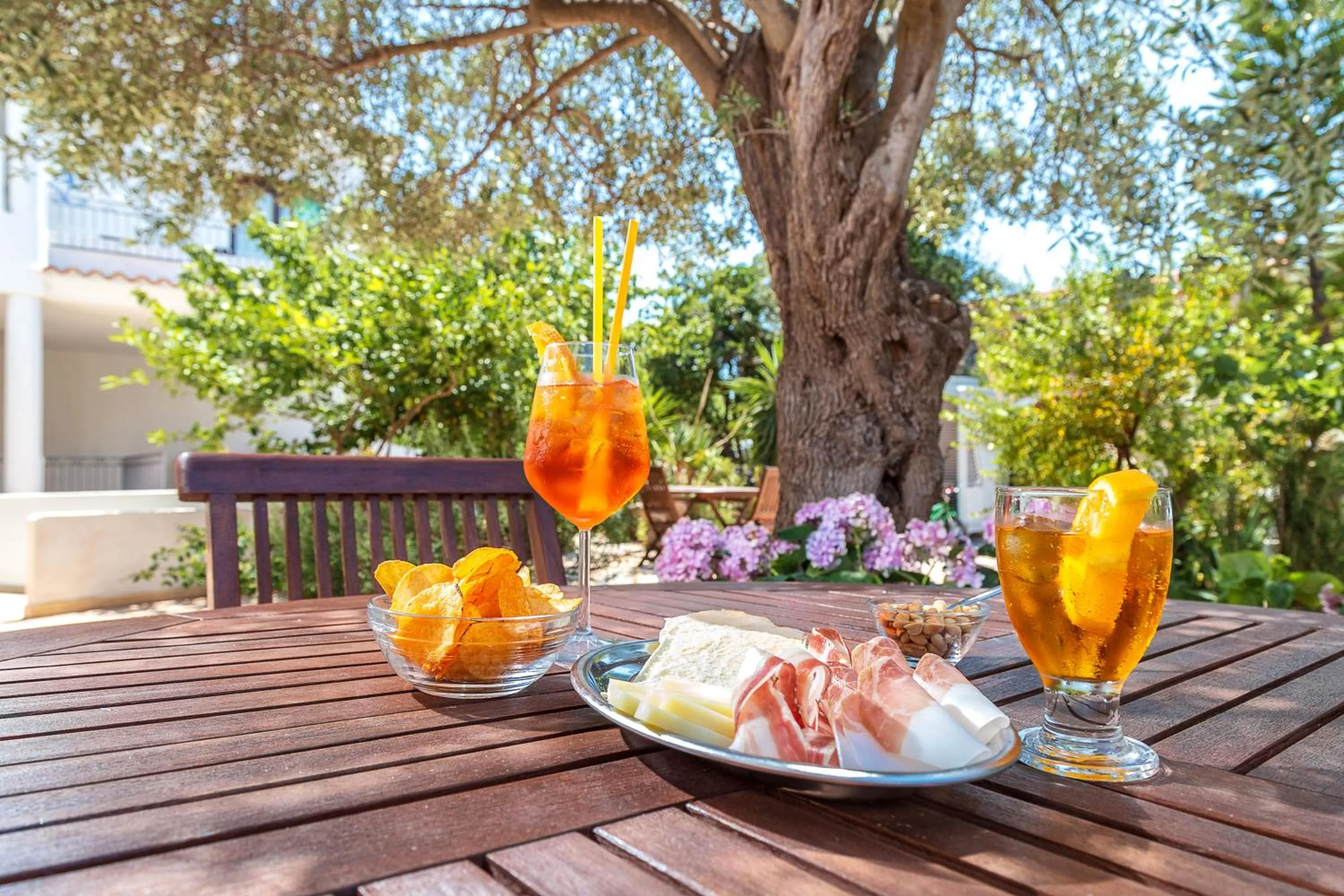 Food and drinks in Hotel Bonsai