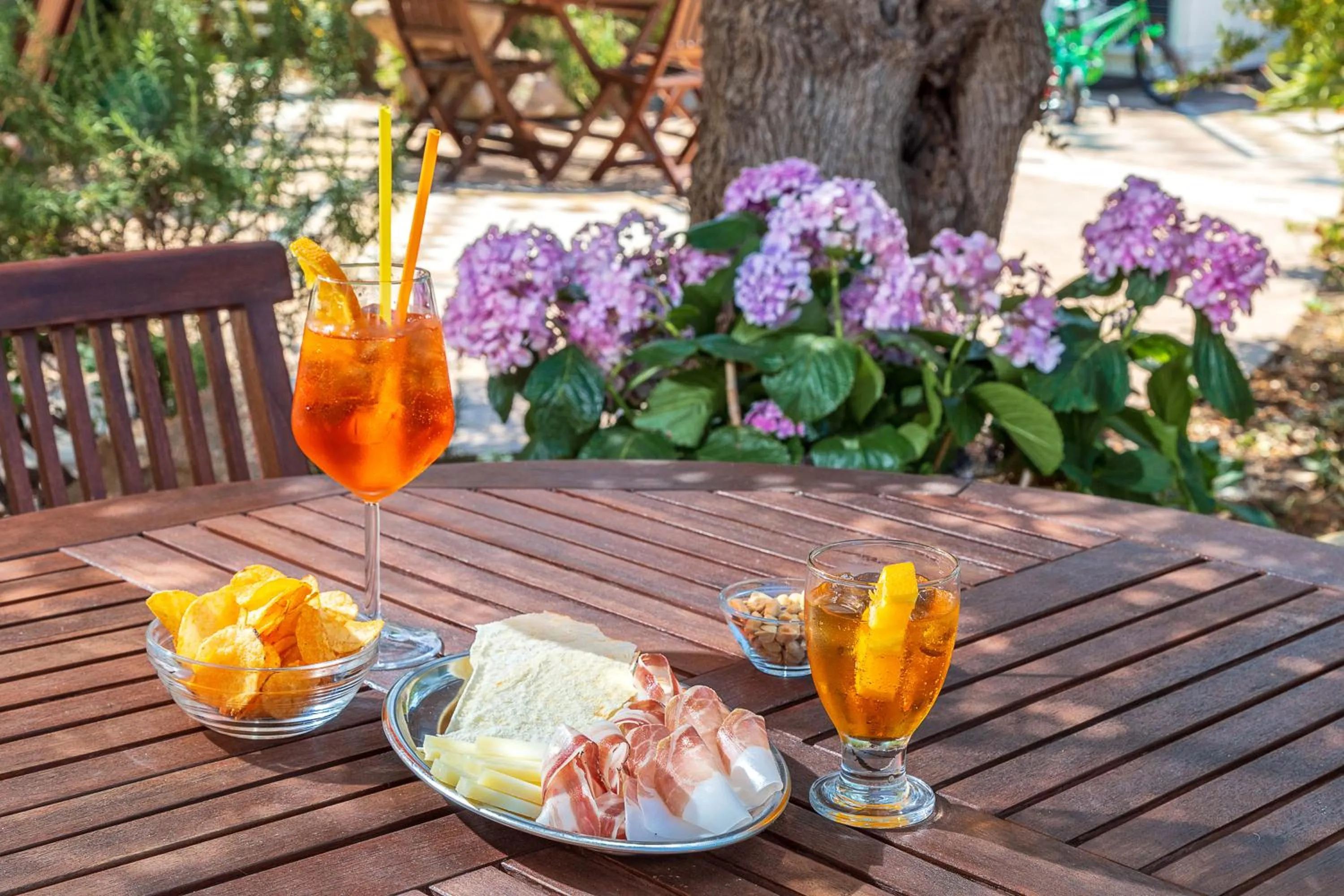 Food and drinks in Hotel Bonsai