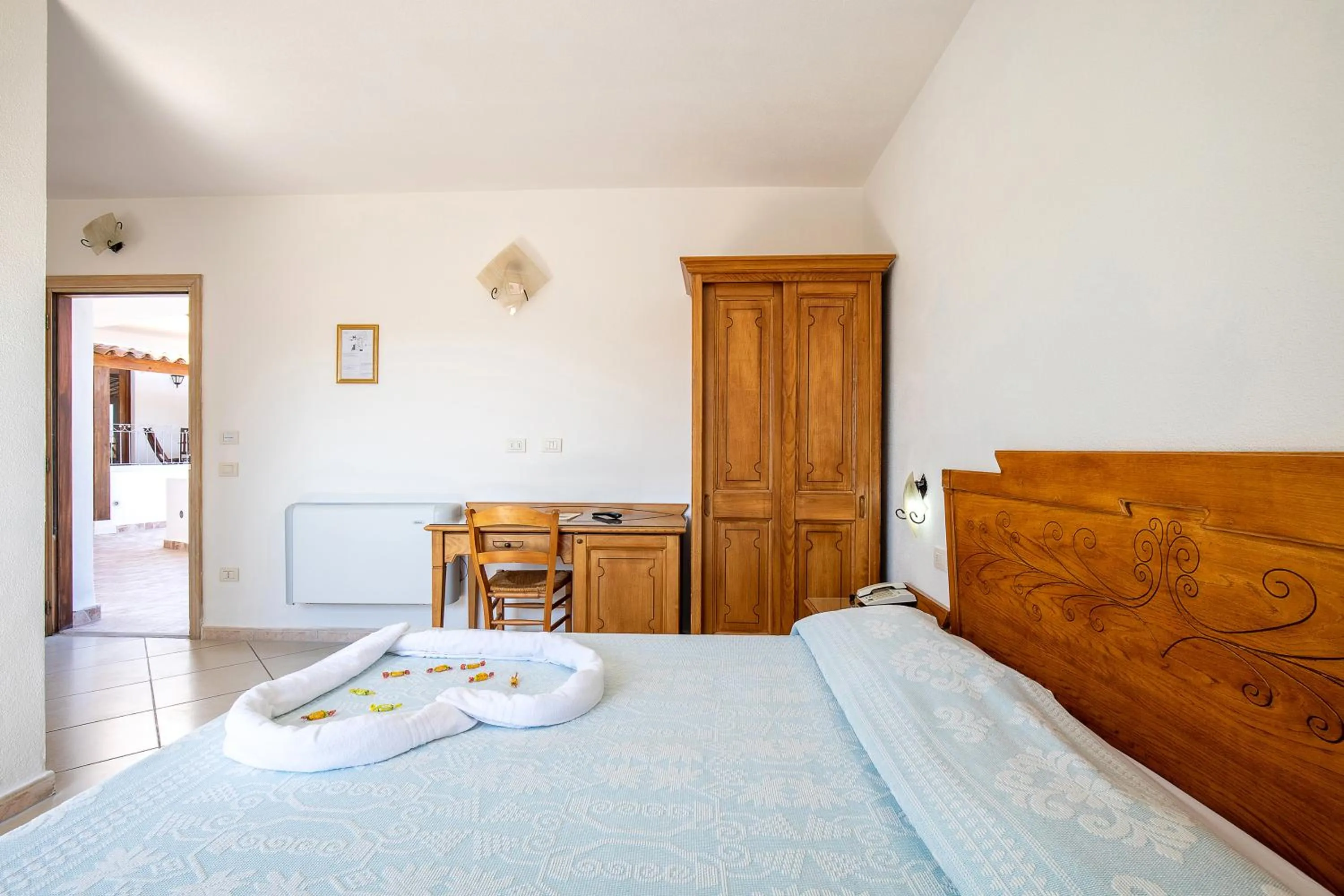 Bedroom, Bed in Hotel Bonsai