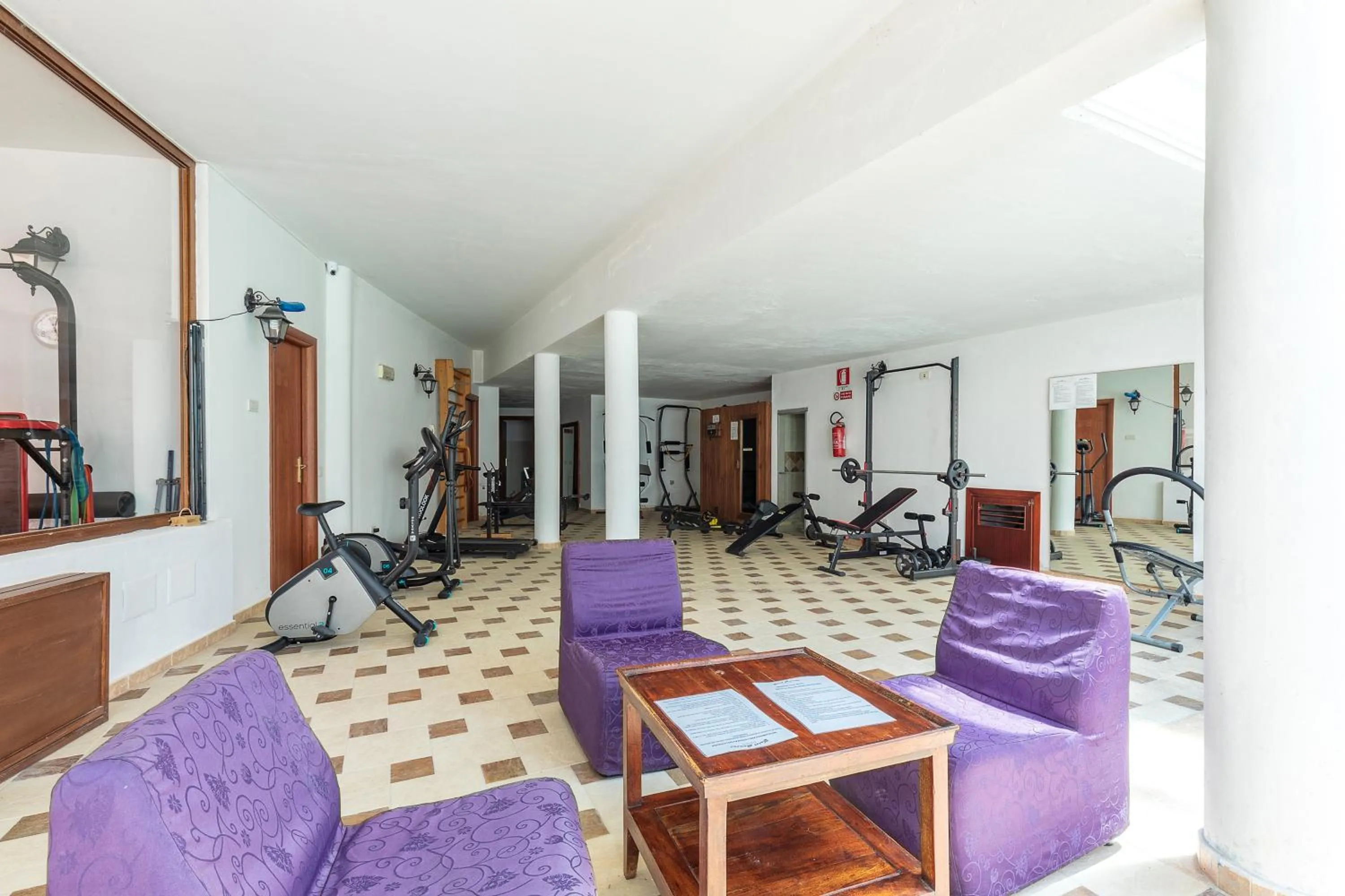 Fitness centre/facilities in Hotel Bonsai