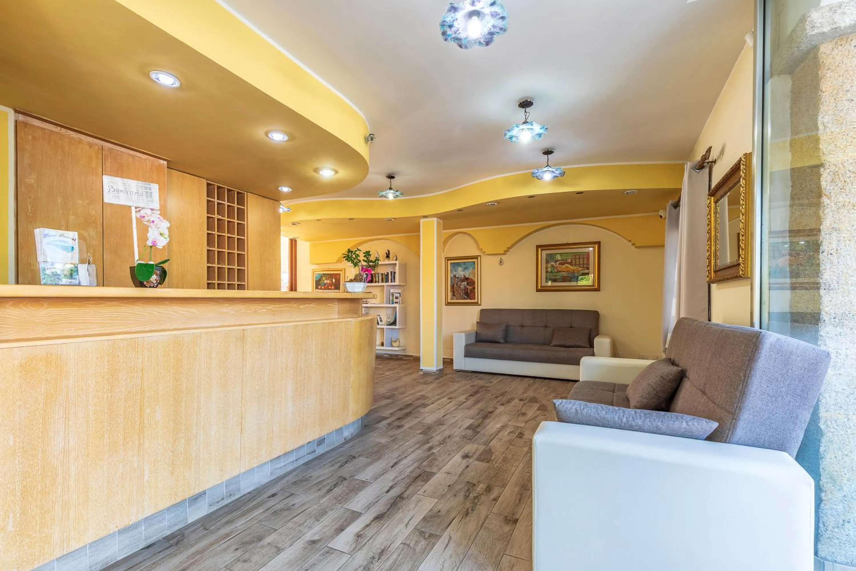 Lobby or reception in Hotel Bonsai