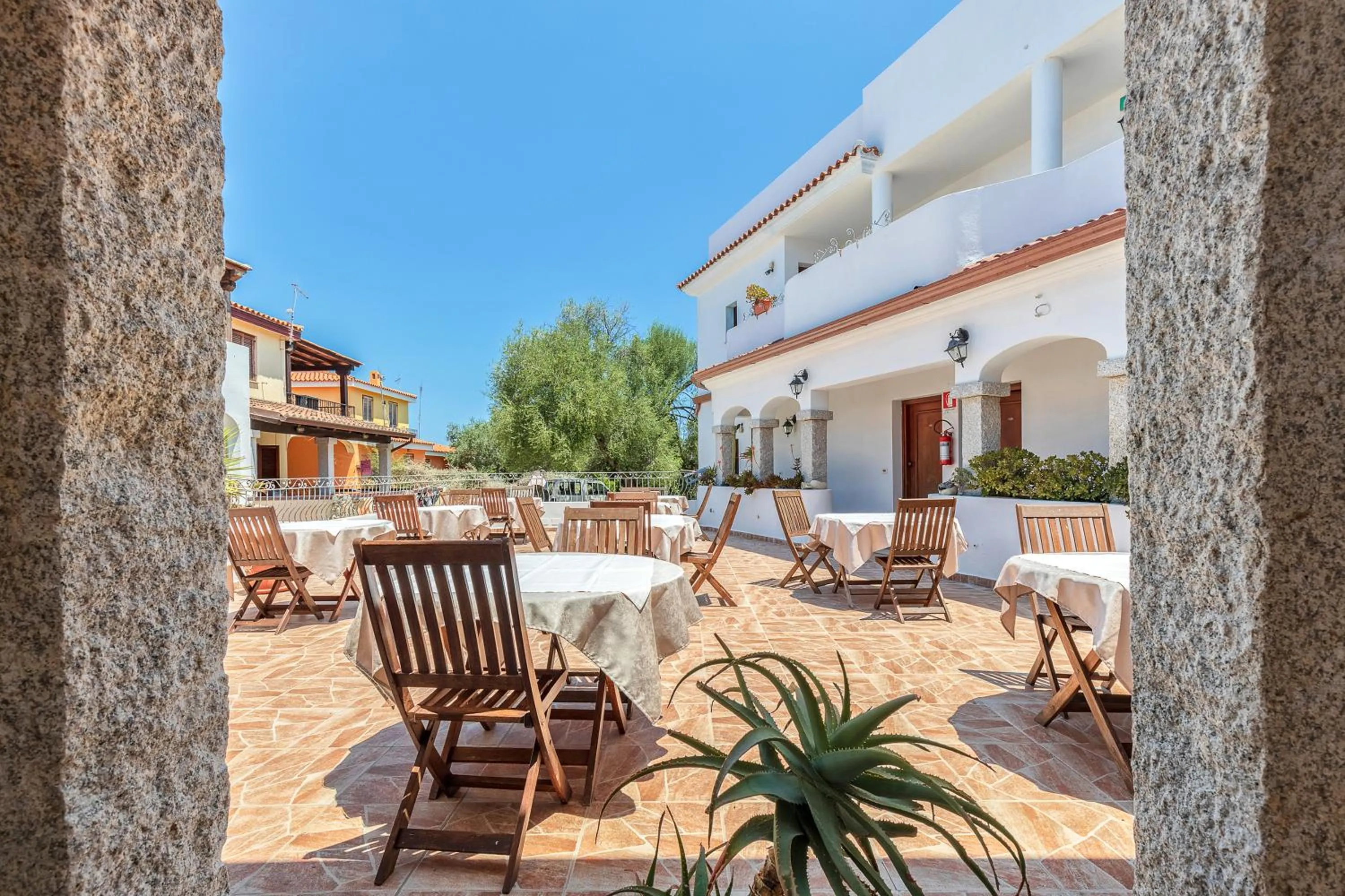 Patio in Hotel Bonsai