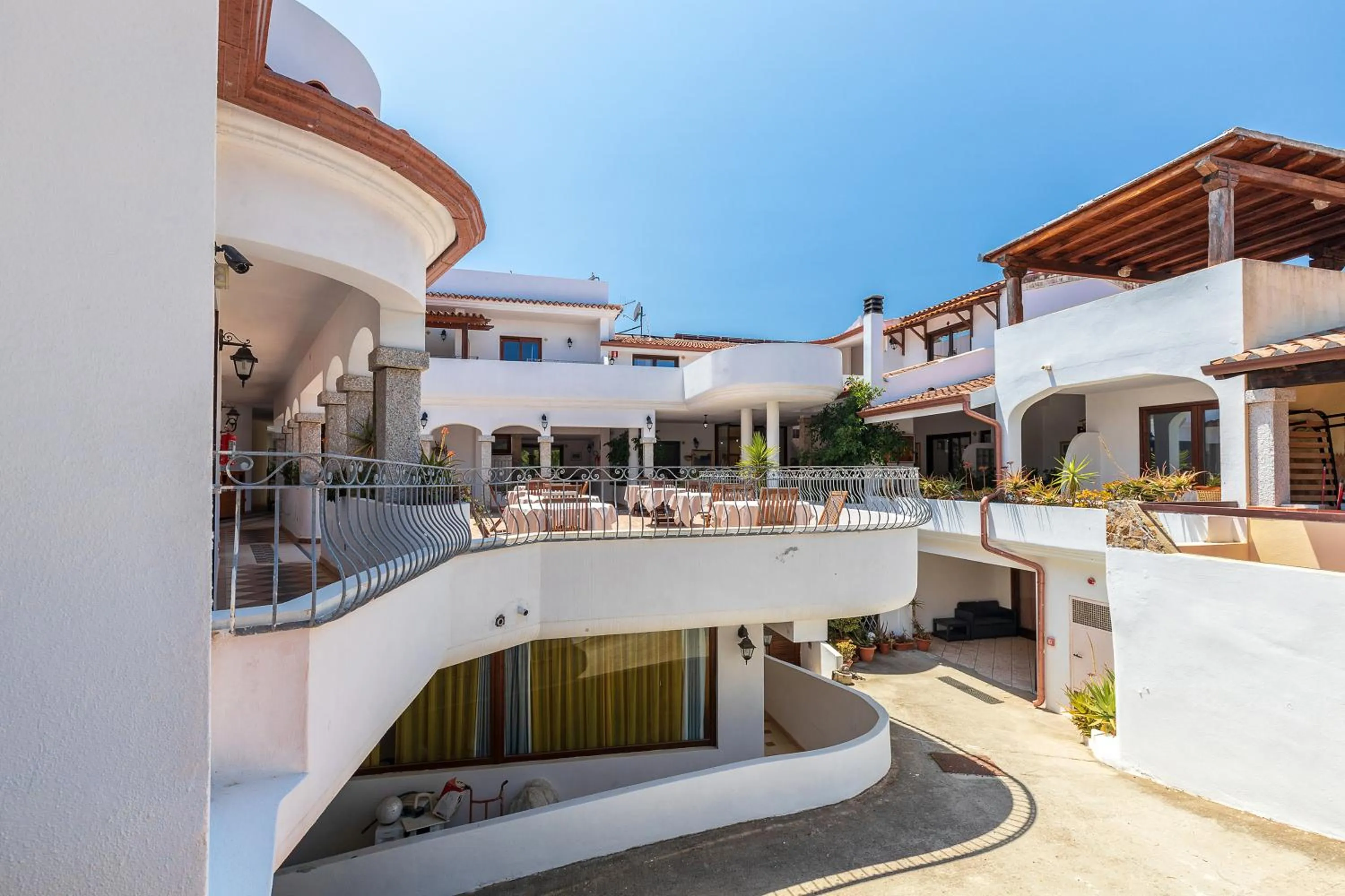 On site in Hotel Bonsai