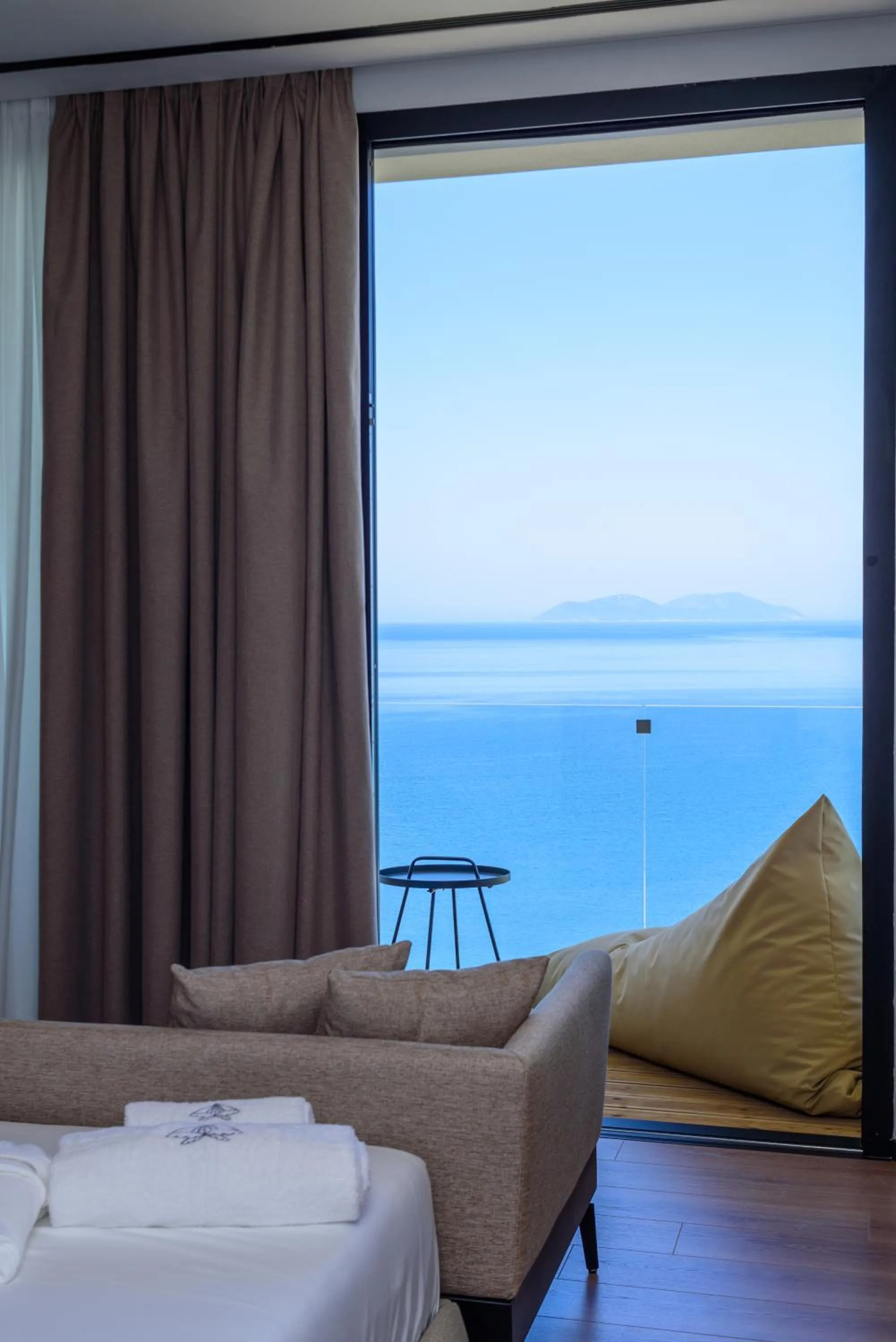 View (from property/room), Bed in Nobus Hotel & Spa