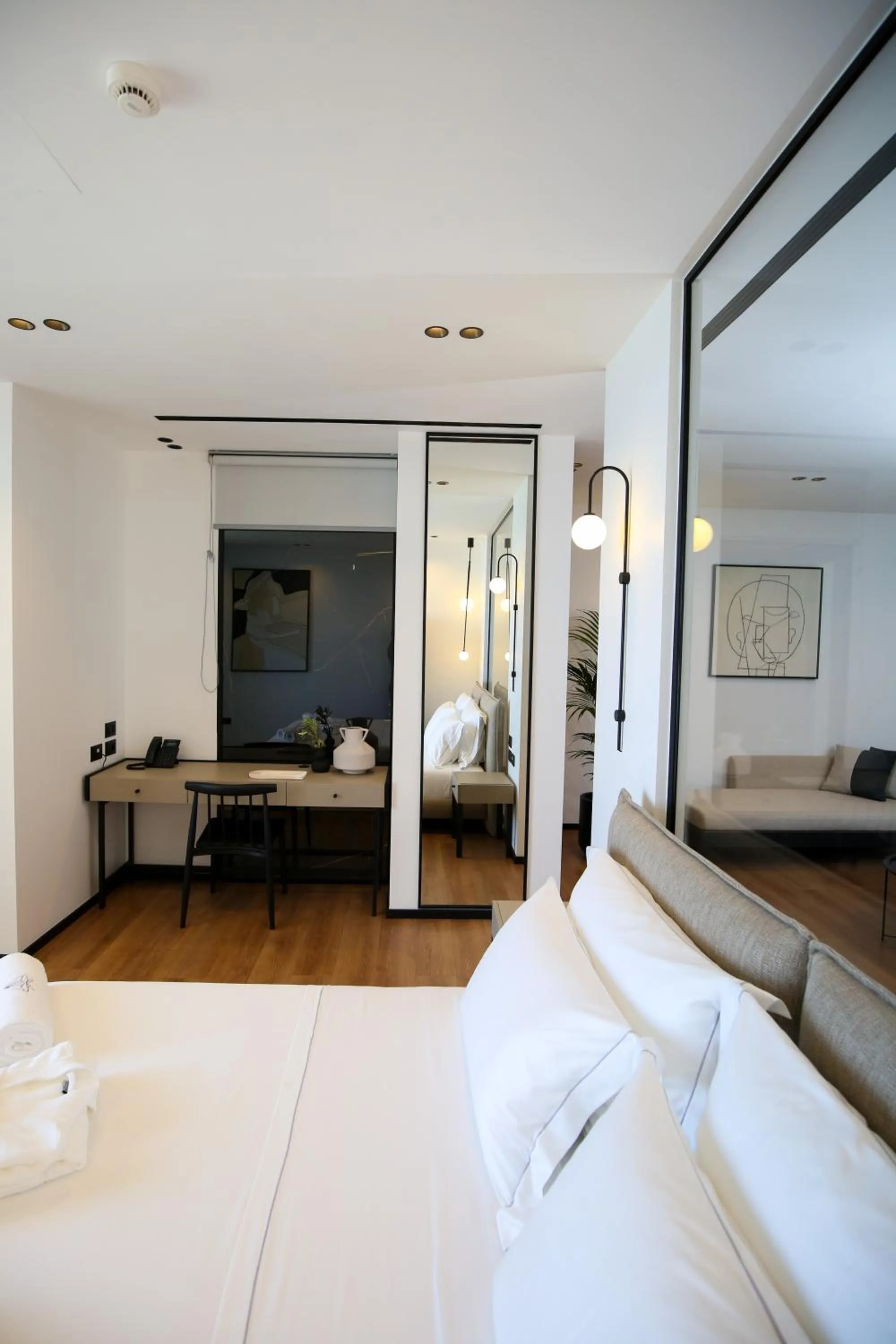 Photo of the whole room, Bed in Nobus Hotel & Spa