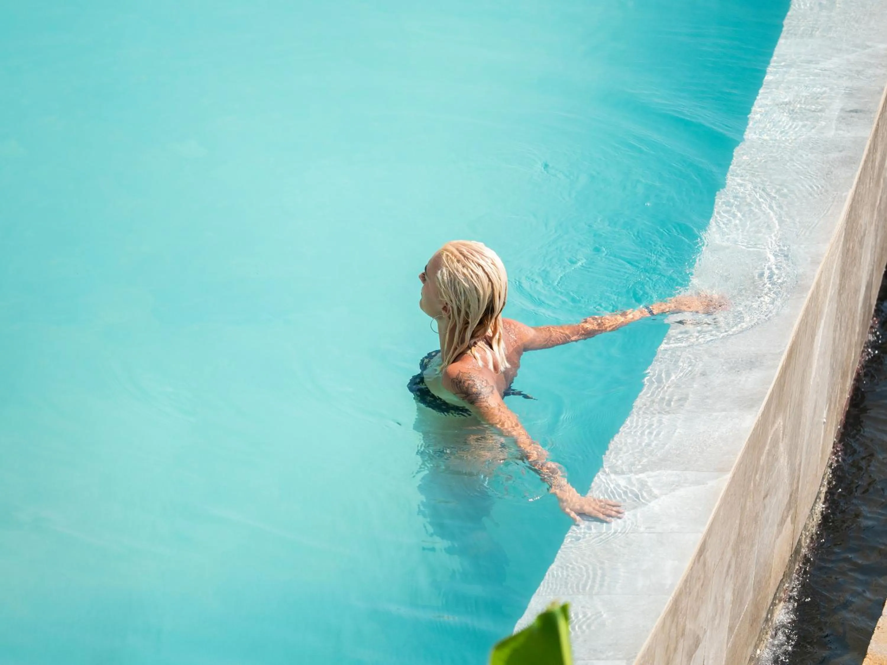 Pool view in Nobus Hotel & Spa