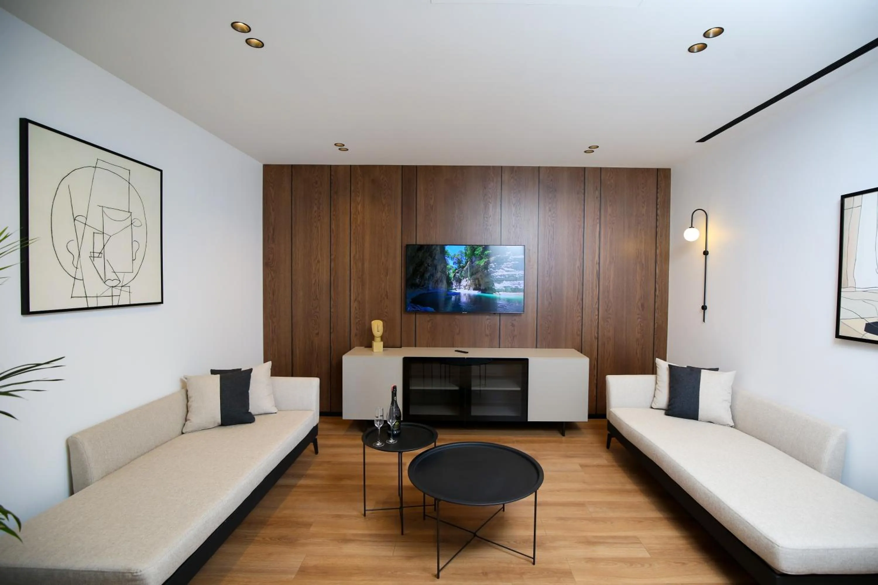 Seating area in Nobus Hotel & Spa