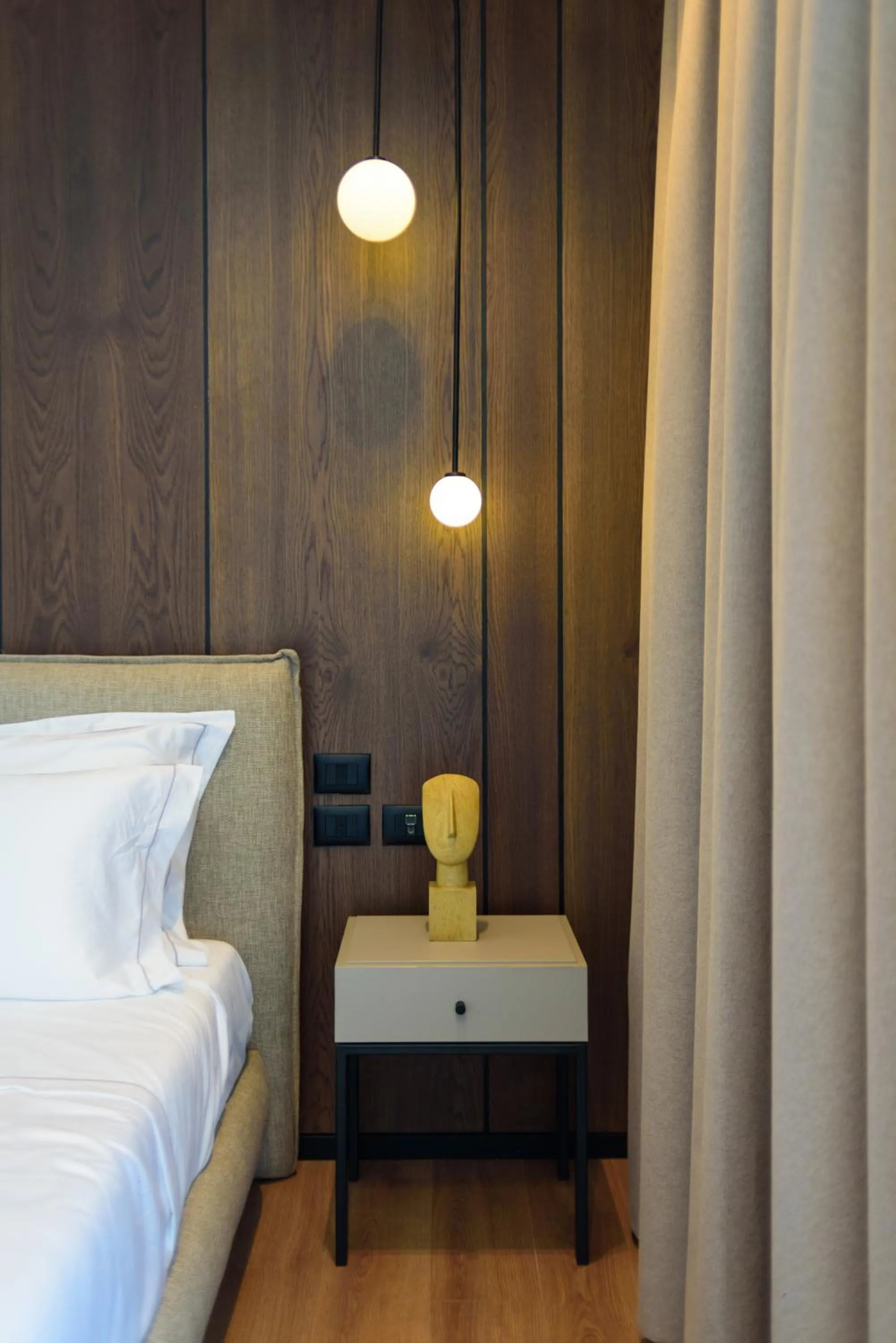 Bed in Nobus Hotel & Spa