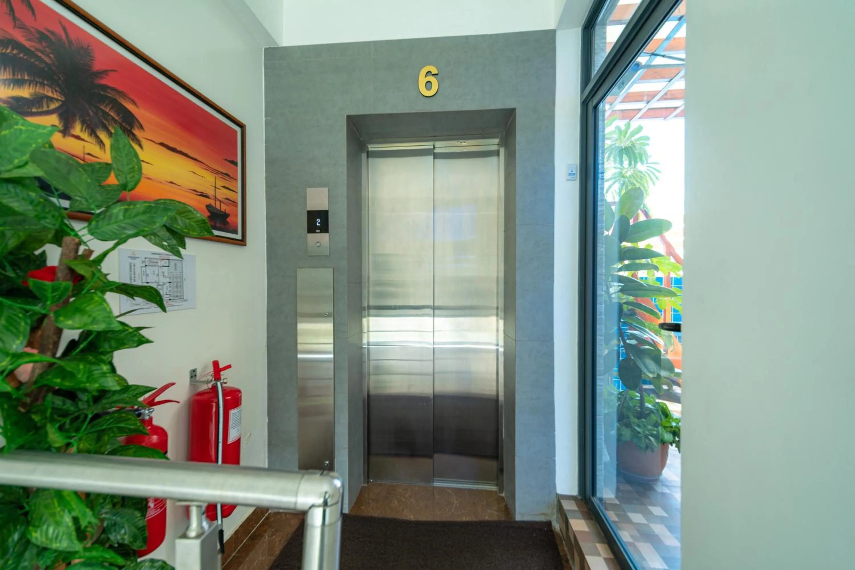 elevator in White Beach Holiday at Hulhumale'