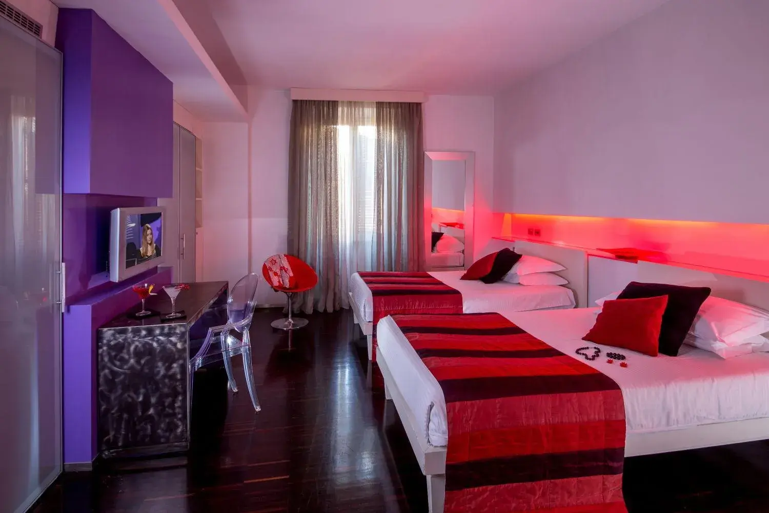 Bed in Hotel Ariston Bed in Hotel Ariston