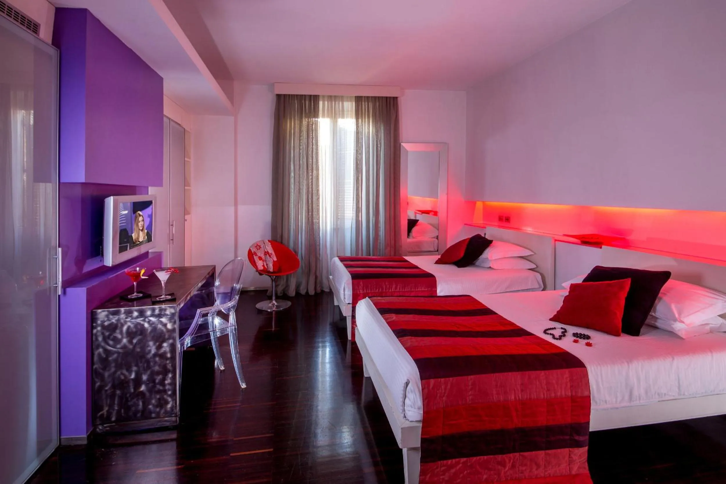 Bed in Hotel Ariston