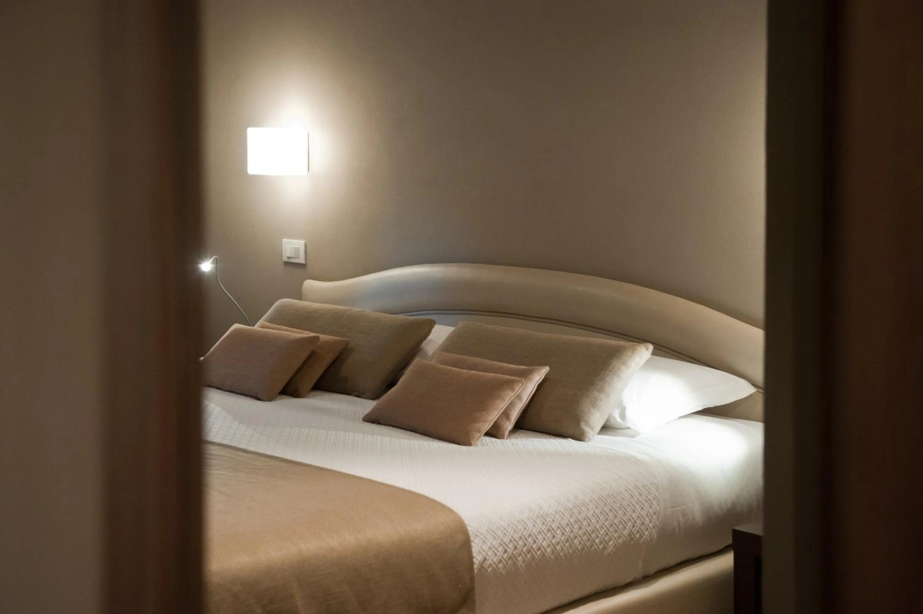 Decorative detail, Bed in Hotel Carla