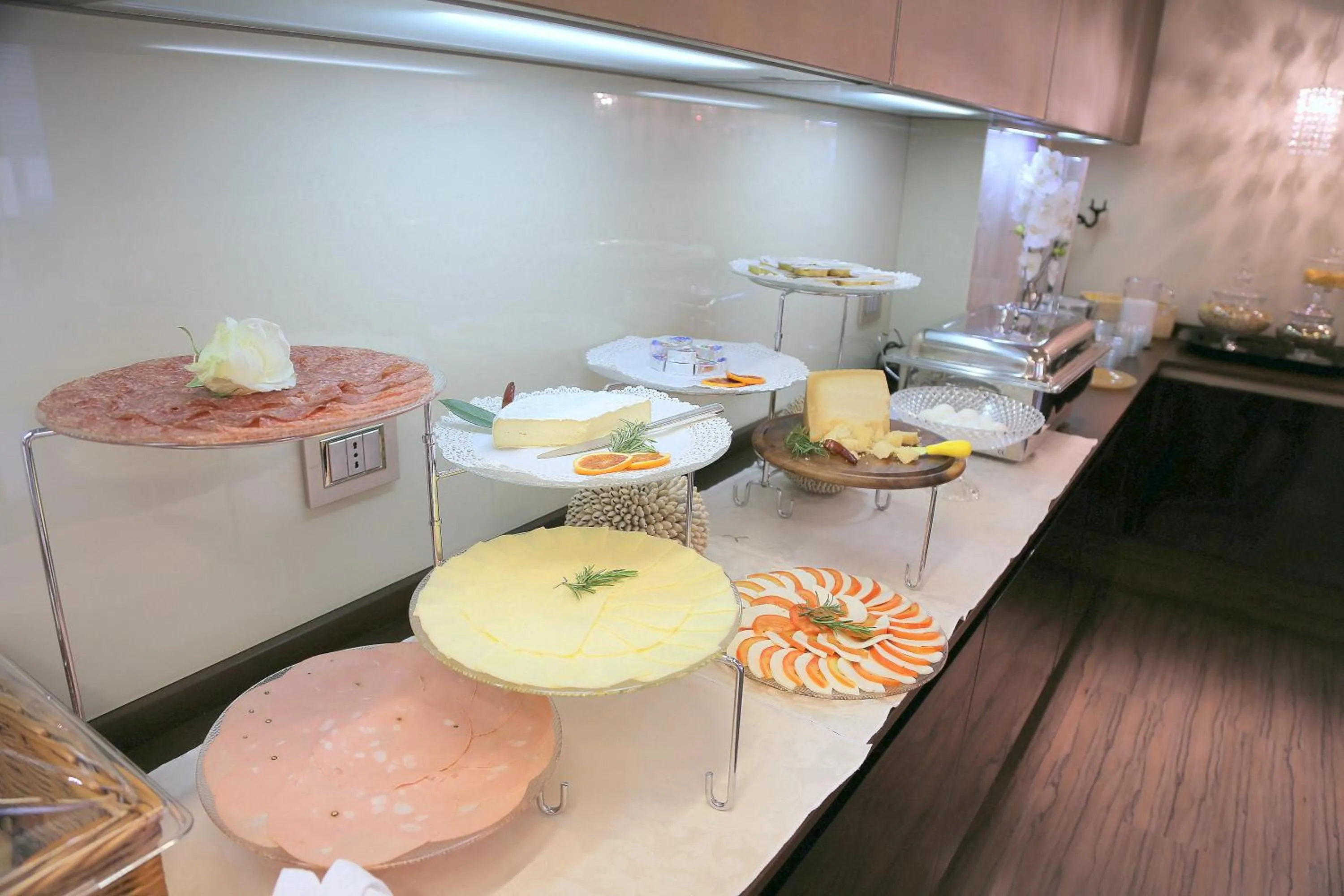 Food close-up in Hotel Carla