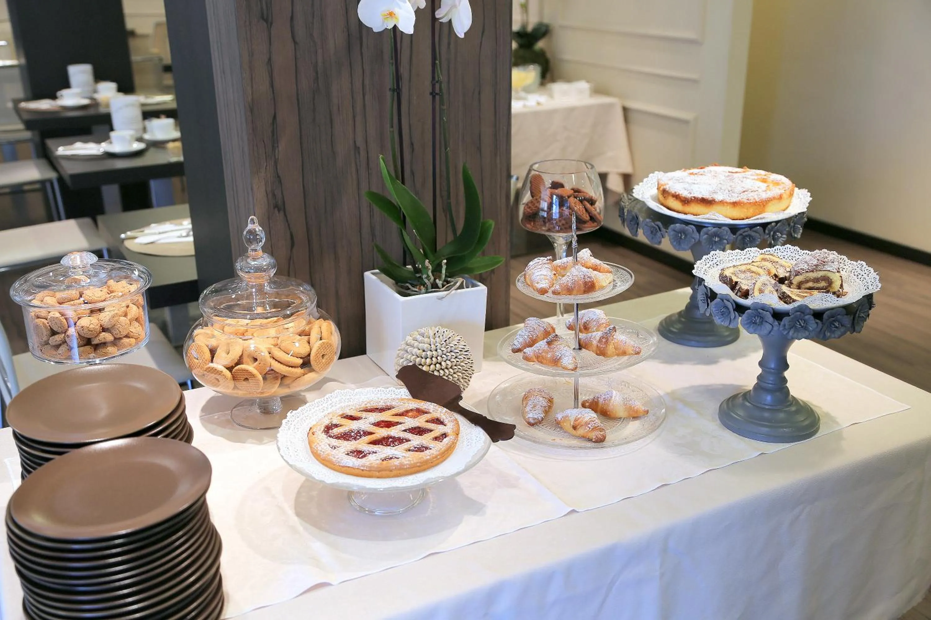 Food close-up in Hotel Carla