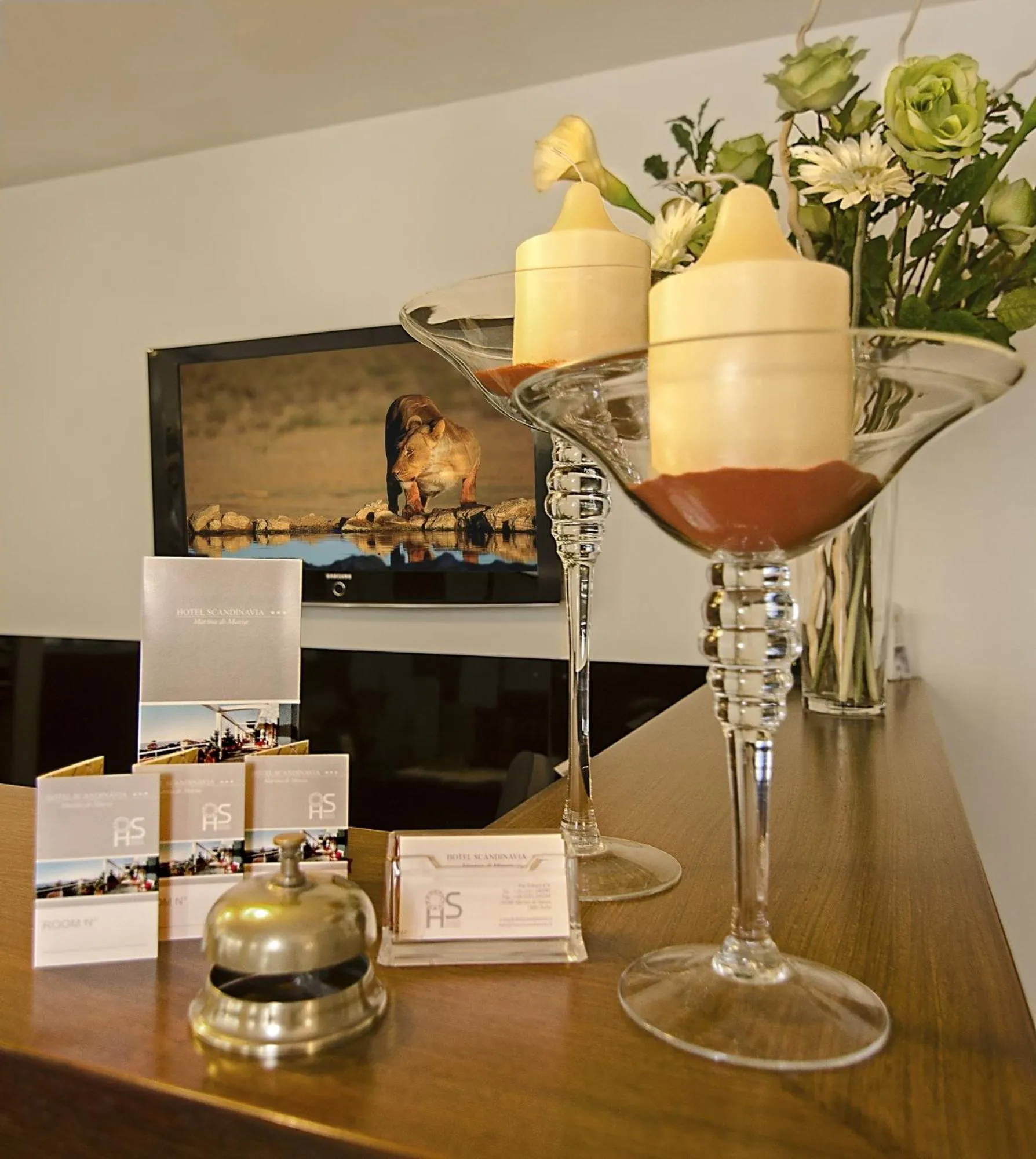 Lobby or reception in Hotel Scandinavia