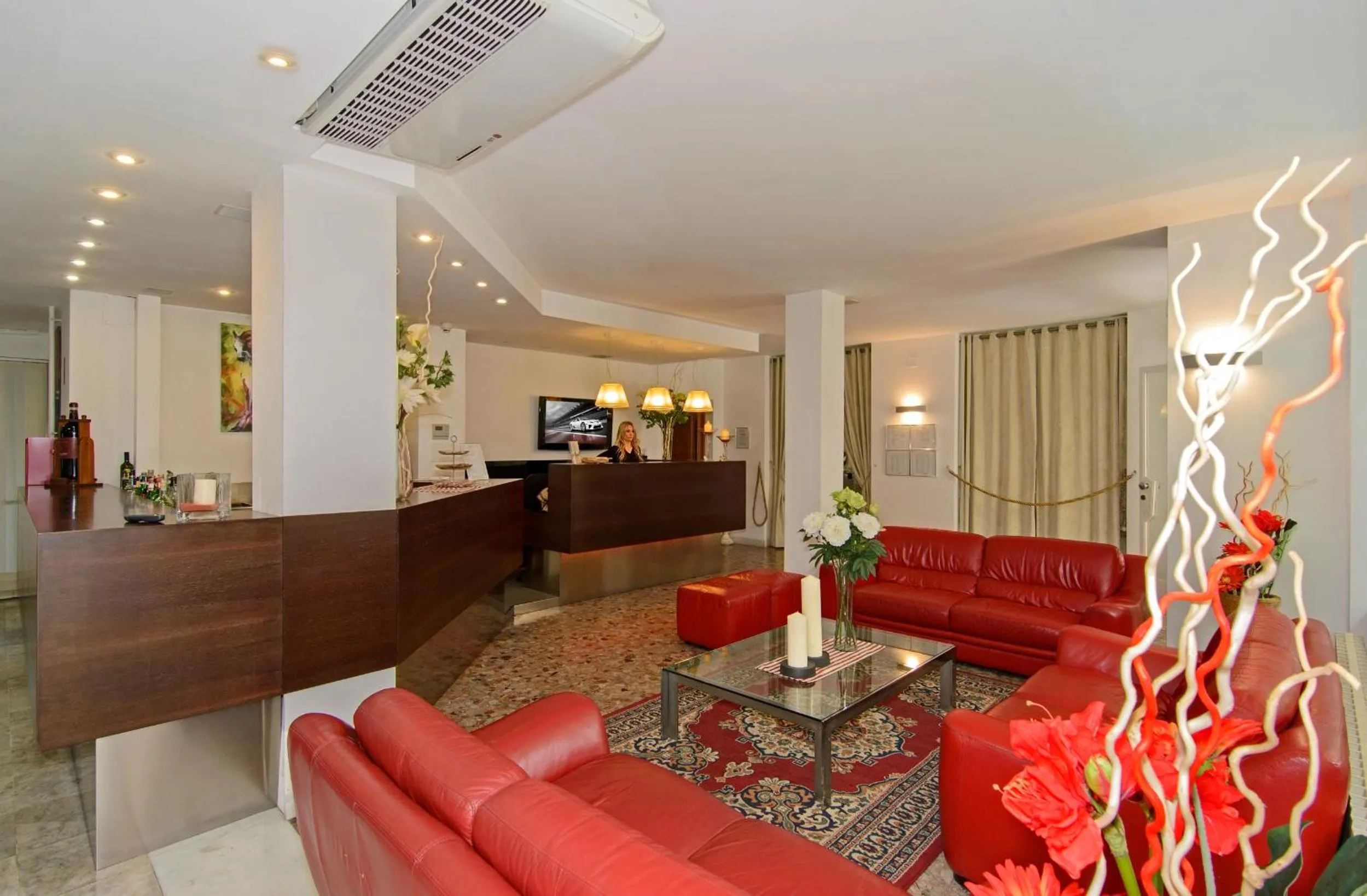 Lobby or reception in Hotel Scandinavia