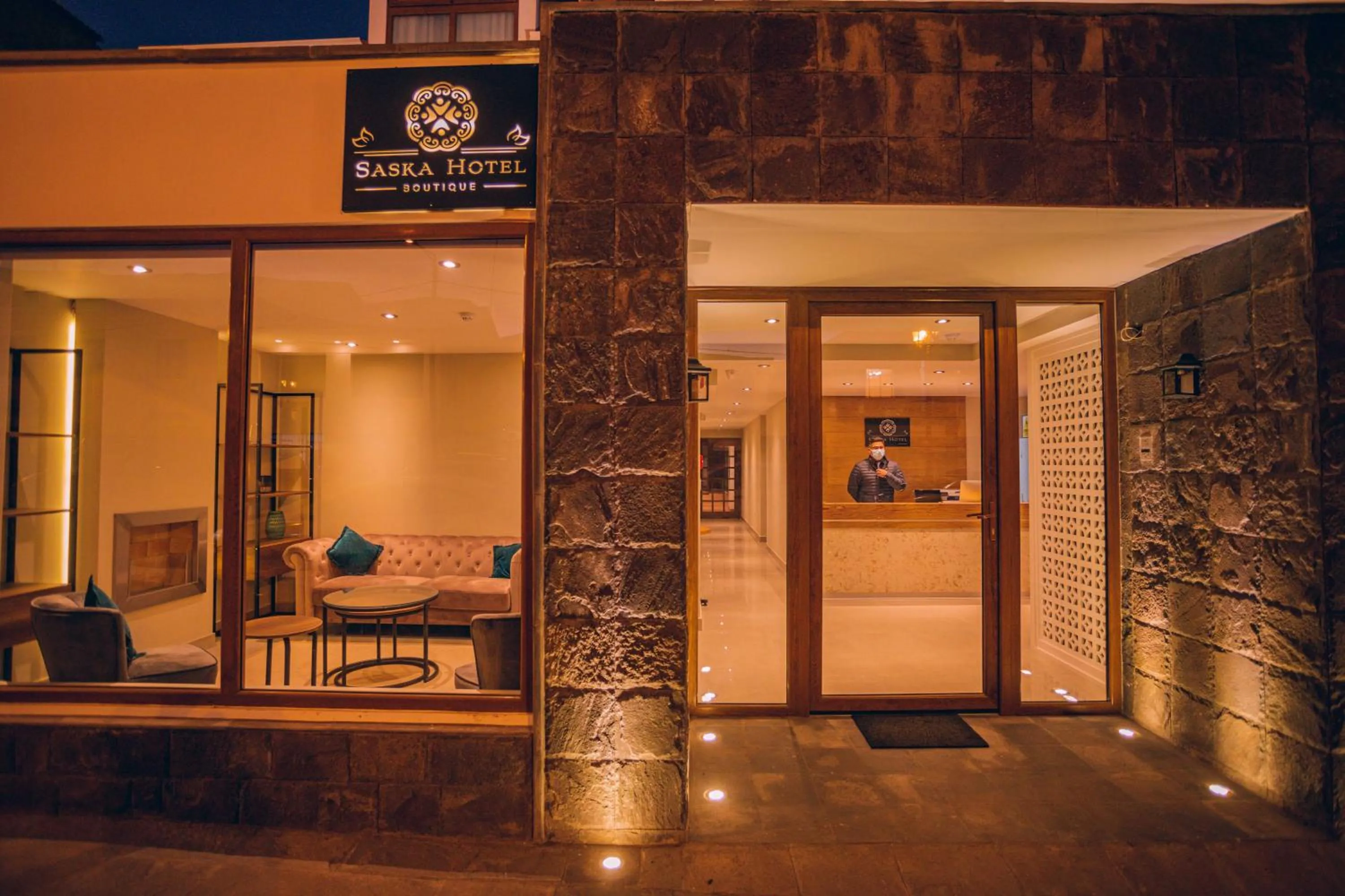 Facade/entrance in Saska Boutique Hotel