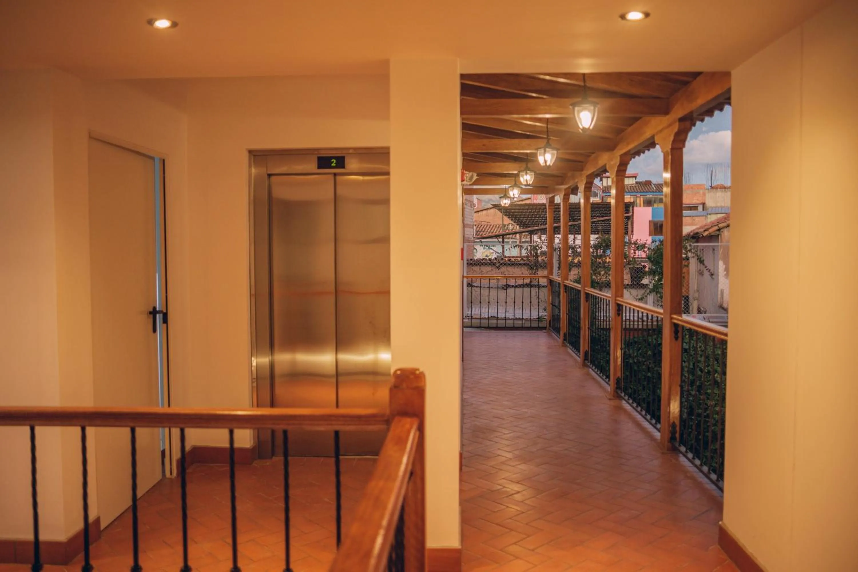 Balcony/Terrace in Saska Boutique Hotel