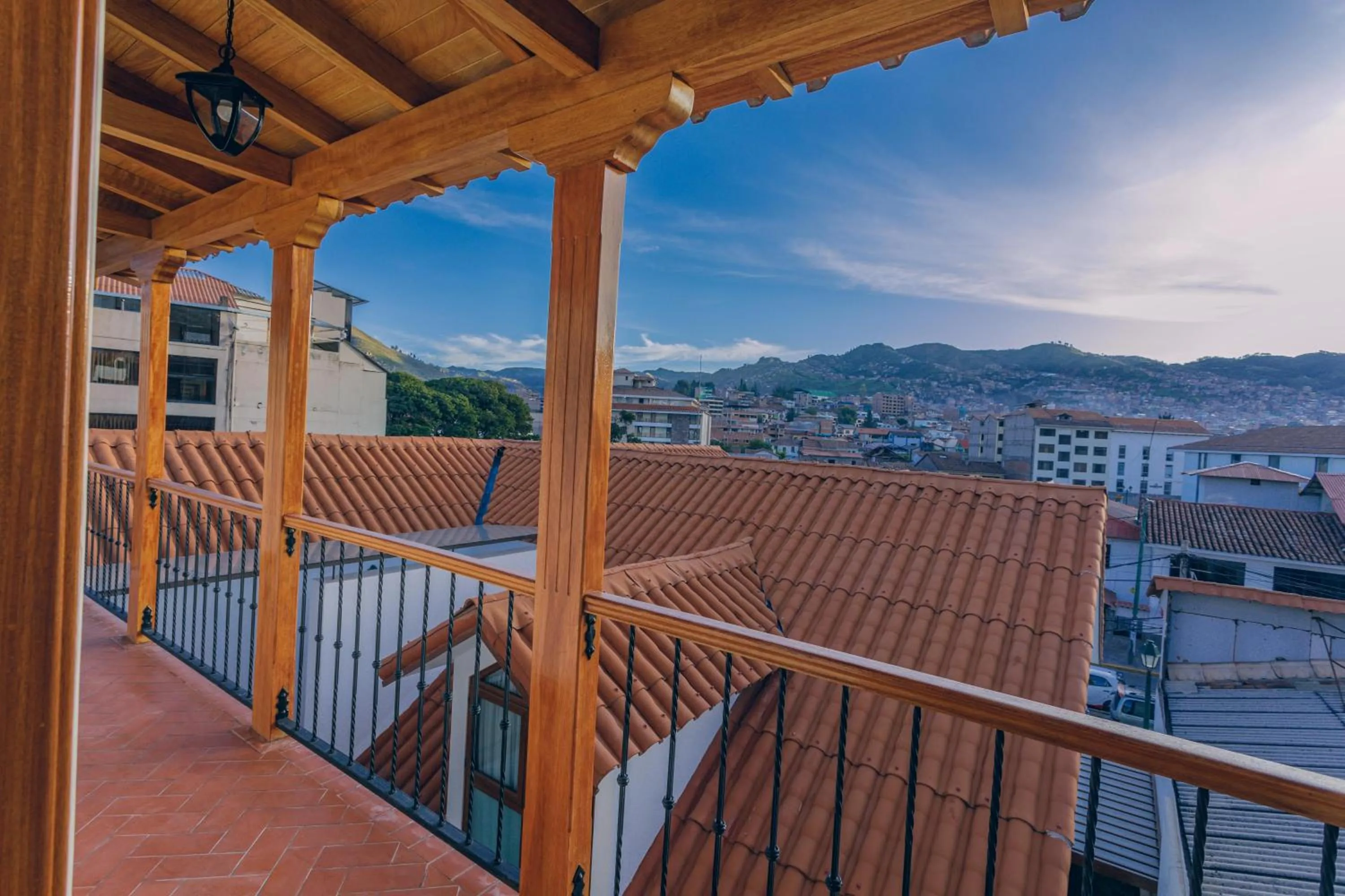 Balcony/Terrace in Saska Boutique Hotel