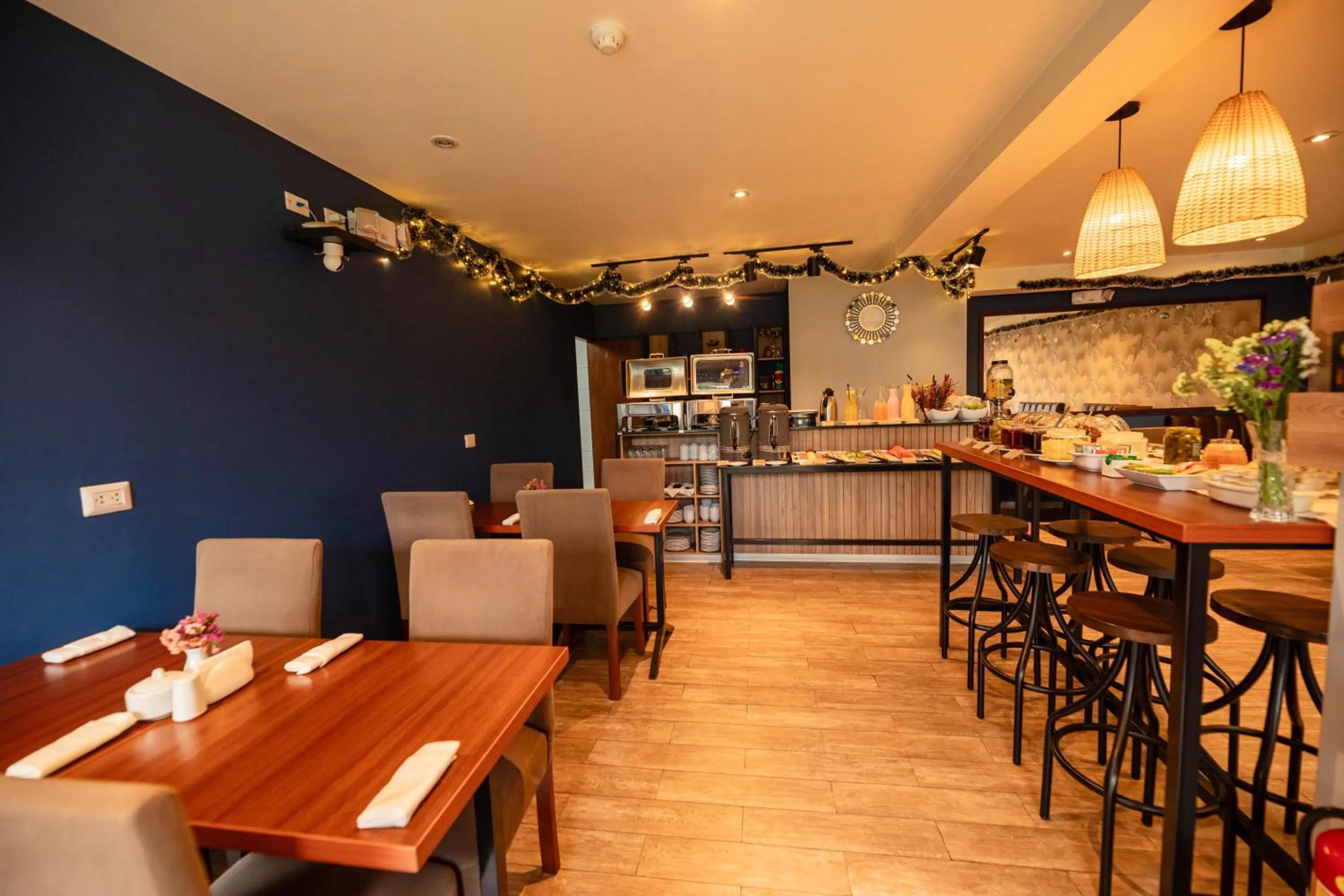 Food and drinks in Saska Boutique Hotel