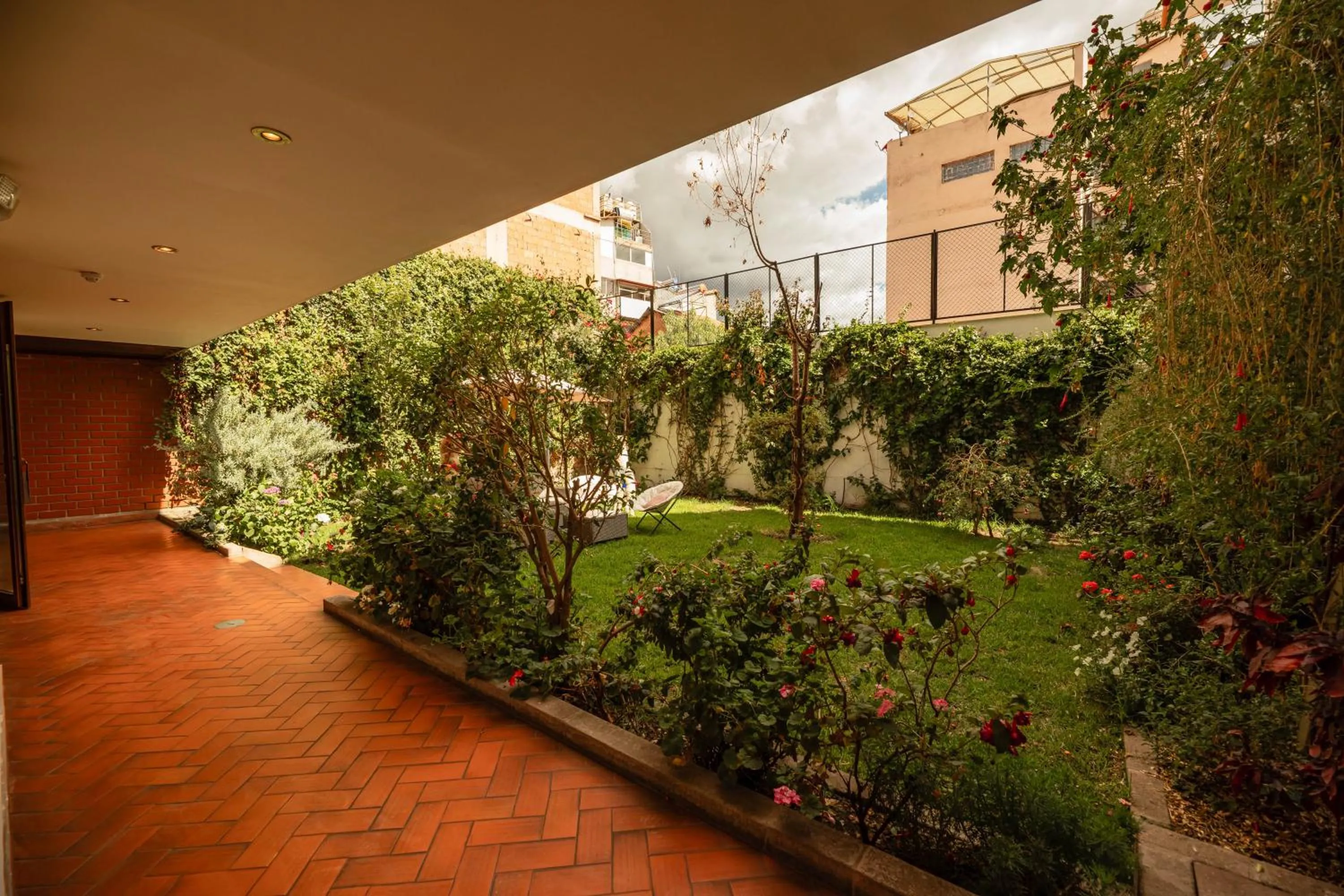 Garden in Saska Boutique Hotel