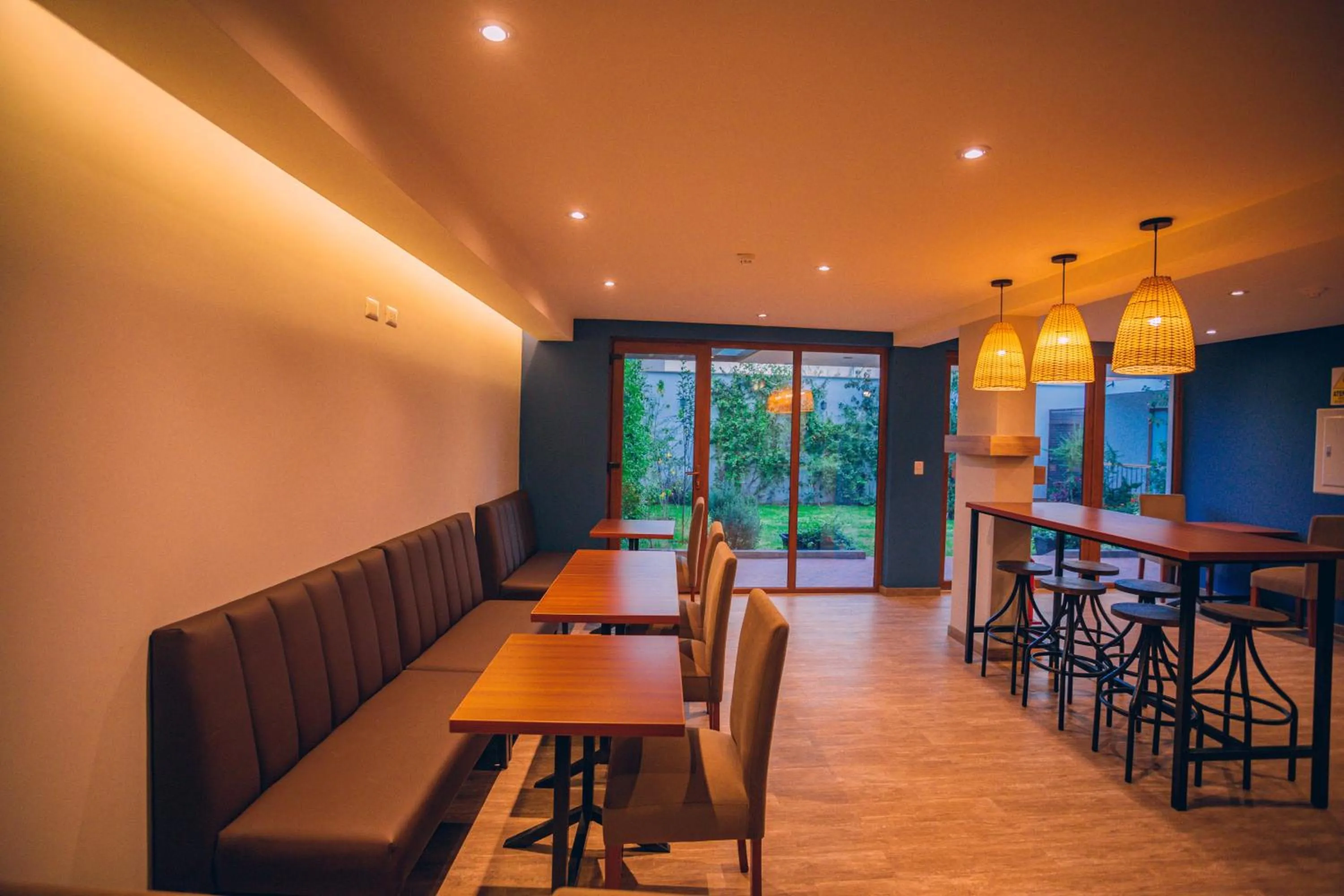 Dining area in Saska Boutique Hotel