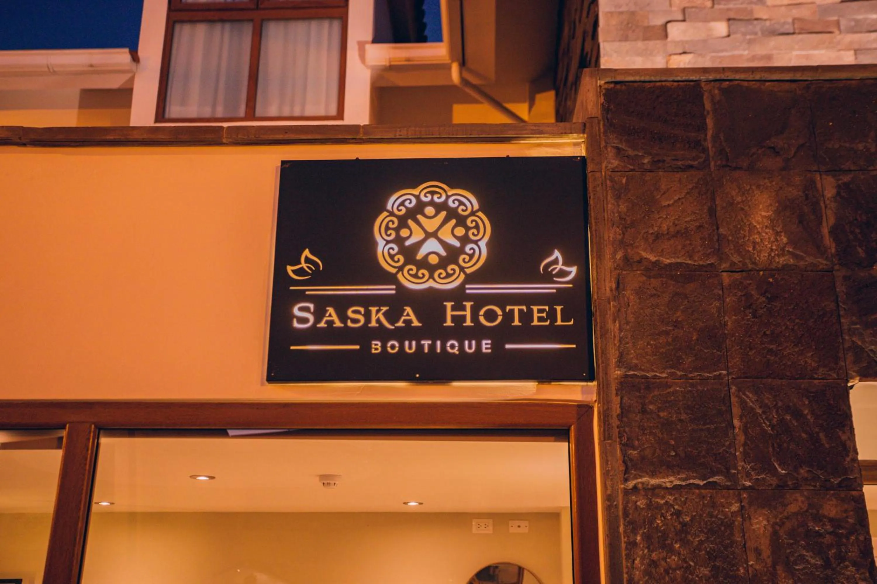 Property logo or sign in Saska Boutique Hotel