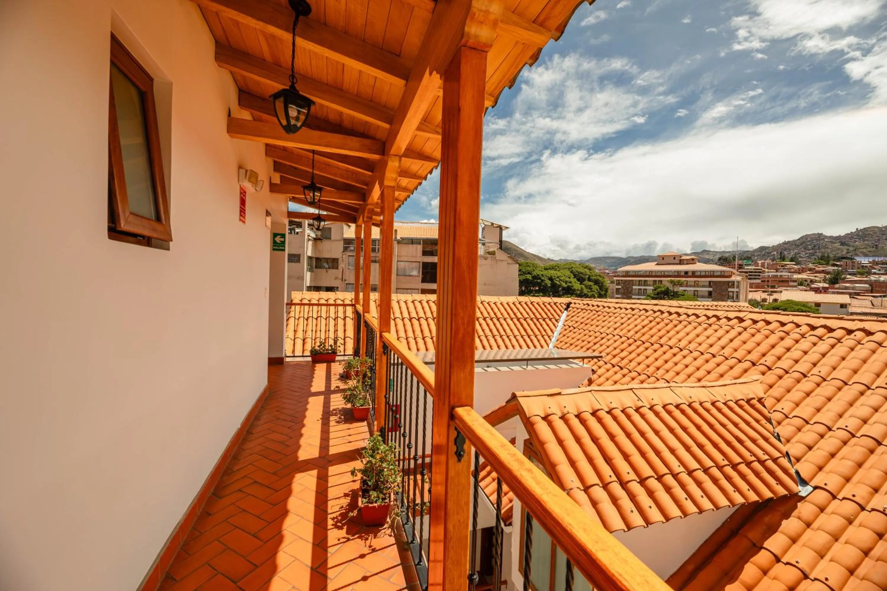 Balcony/Terrace in Saska Boutique Hotel