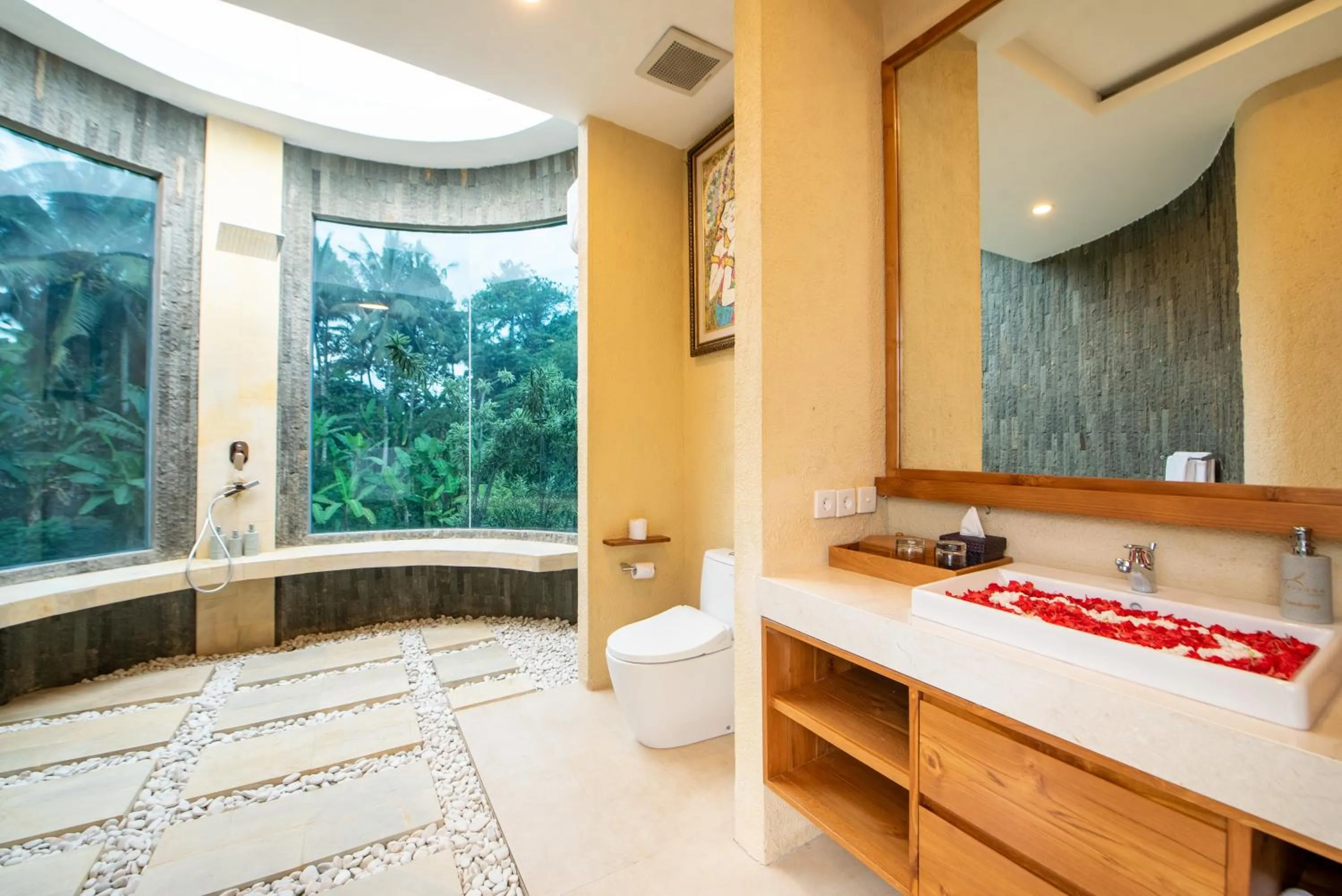 Bathroom in Triyana Resort and Glamping