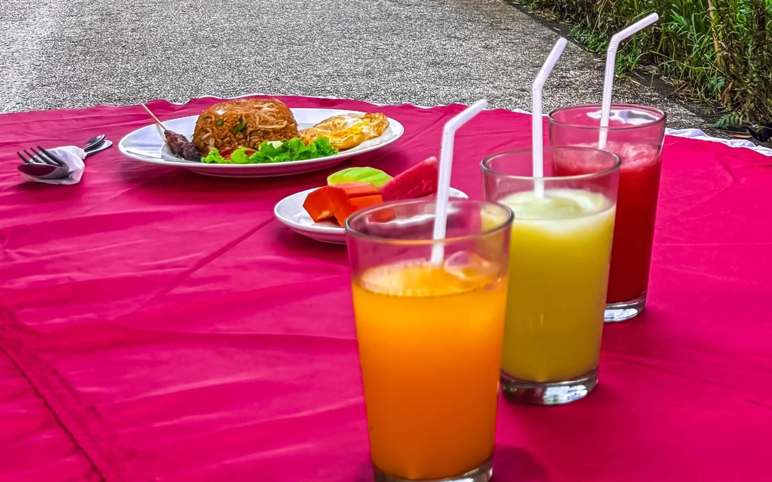 Breakfast in Triyana Resort and Glamping