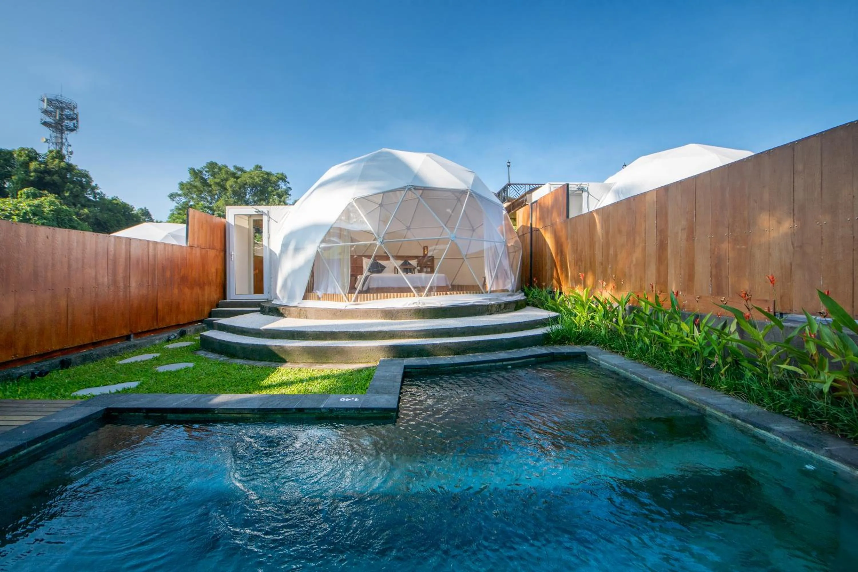 Property building in Triyana Resort and Glamping