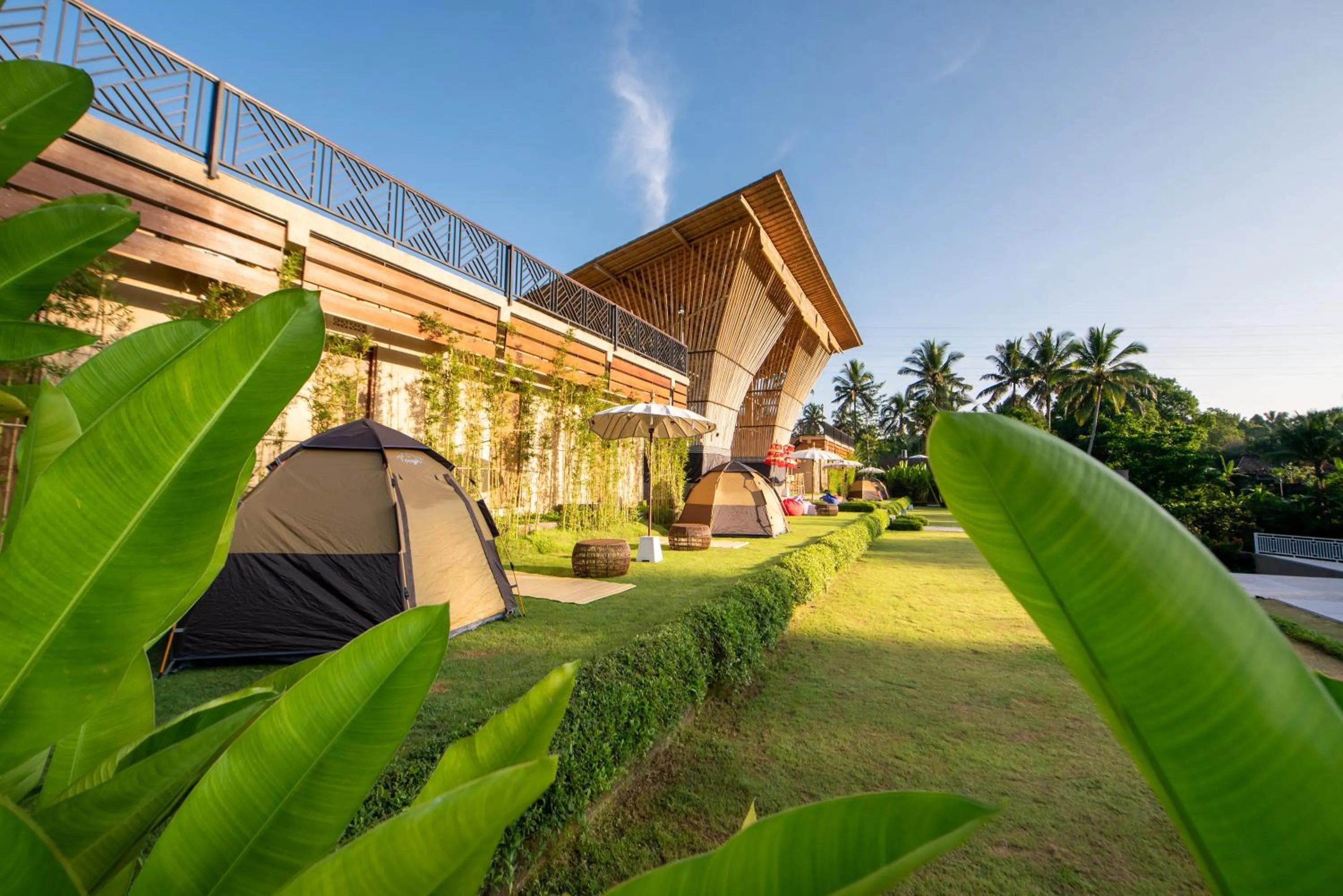 Property building in Triyana Resort and Glamping
