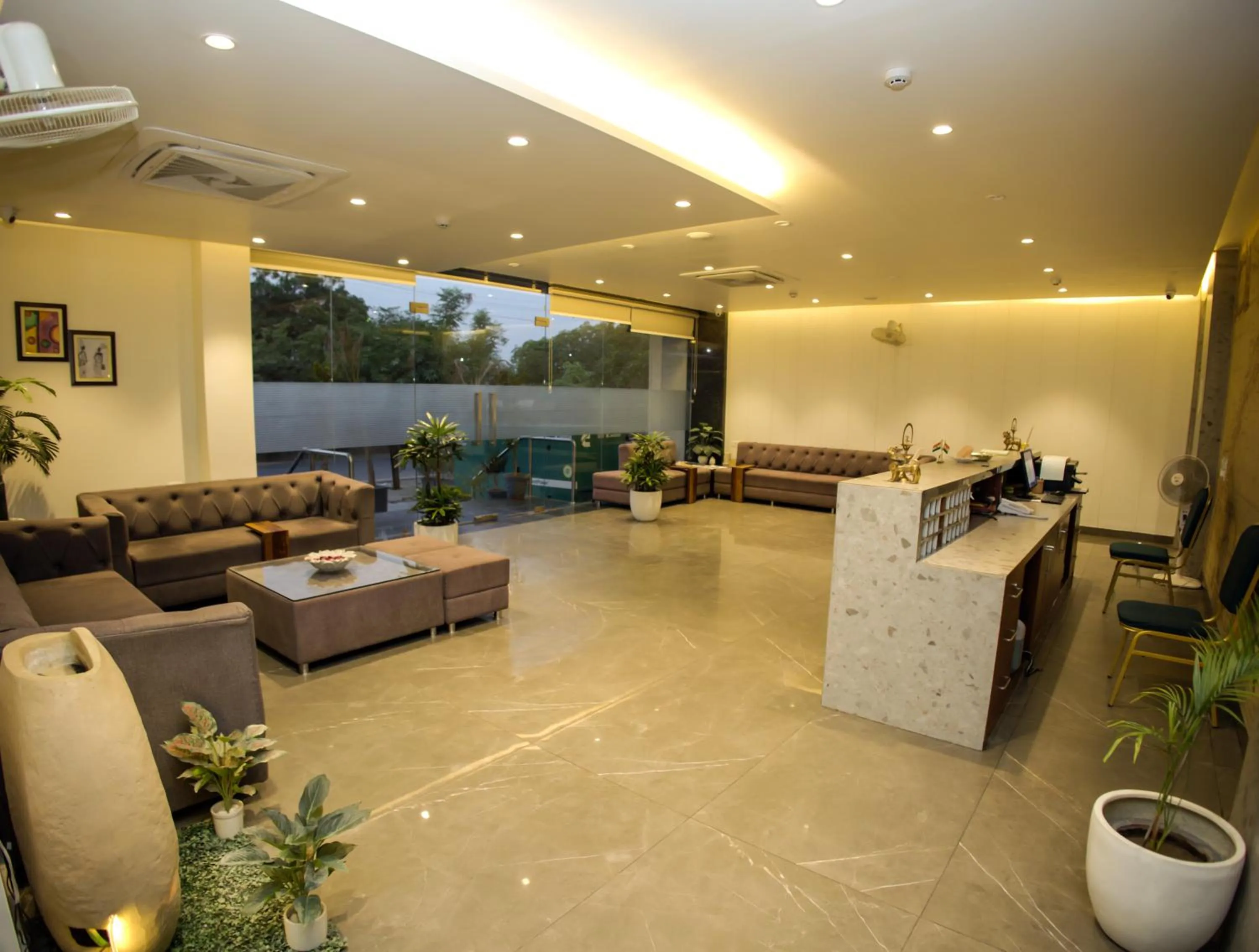 Living room in Hotel Marine House