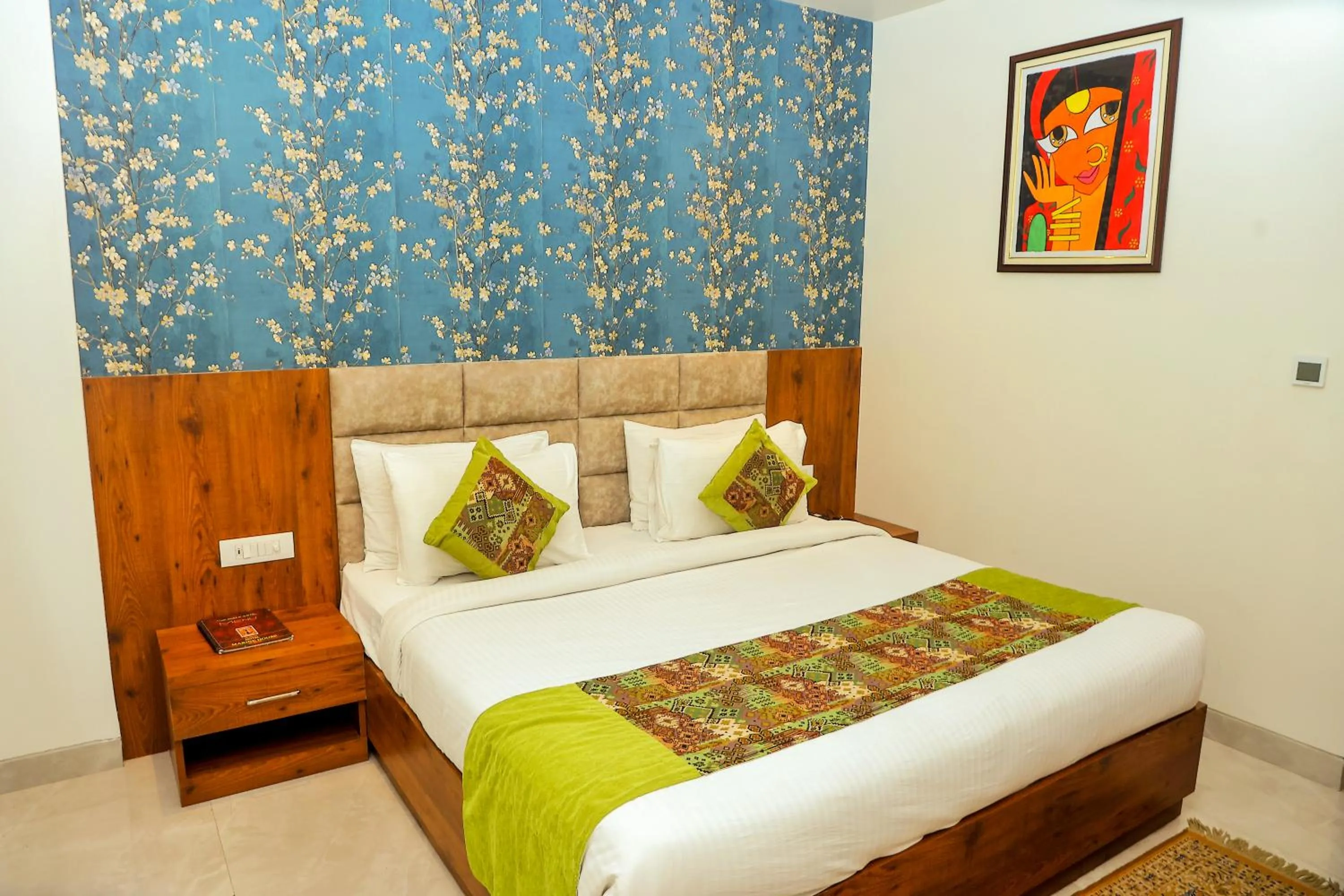 Bed in Hotel Marine House