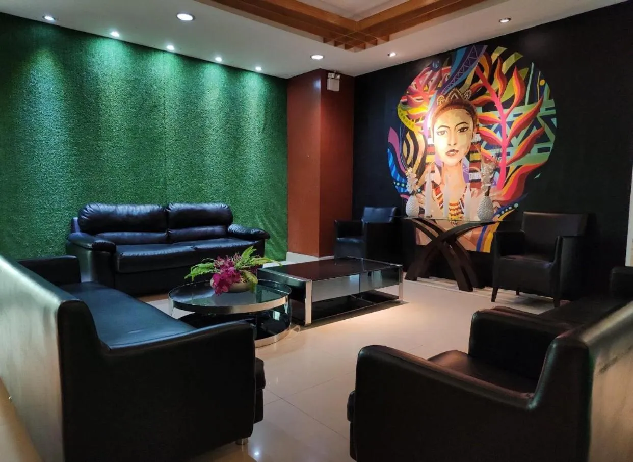 Lobby or reception in Greenwindows Hotel