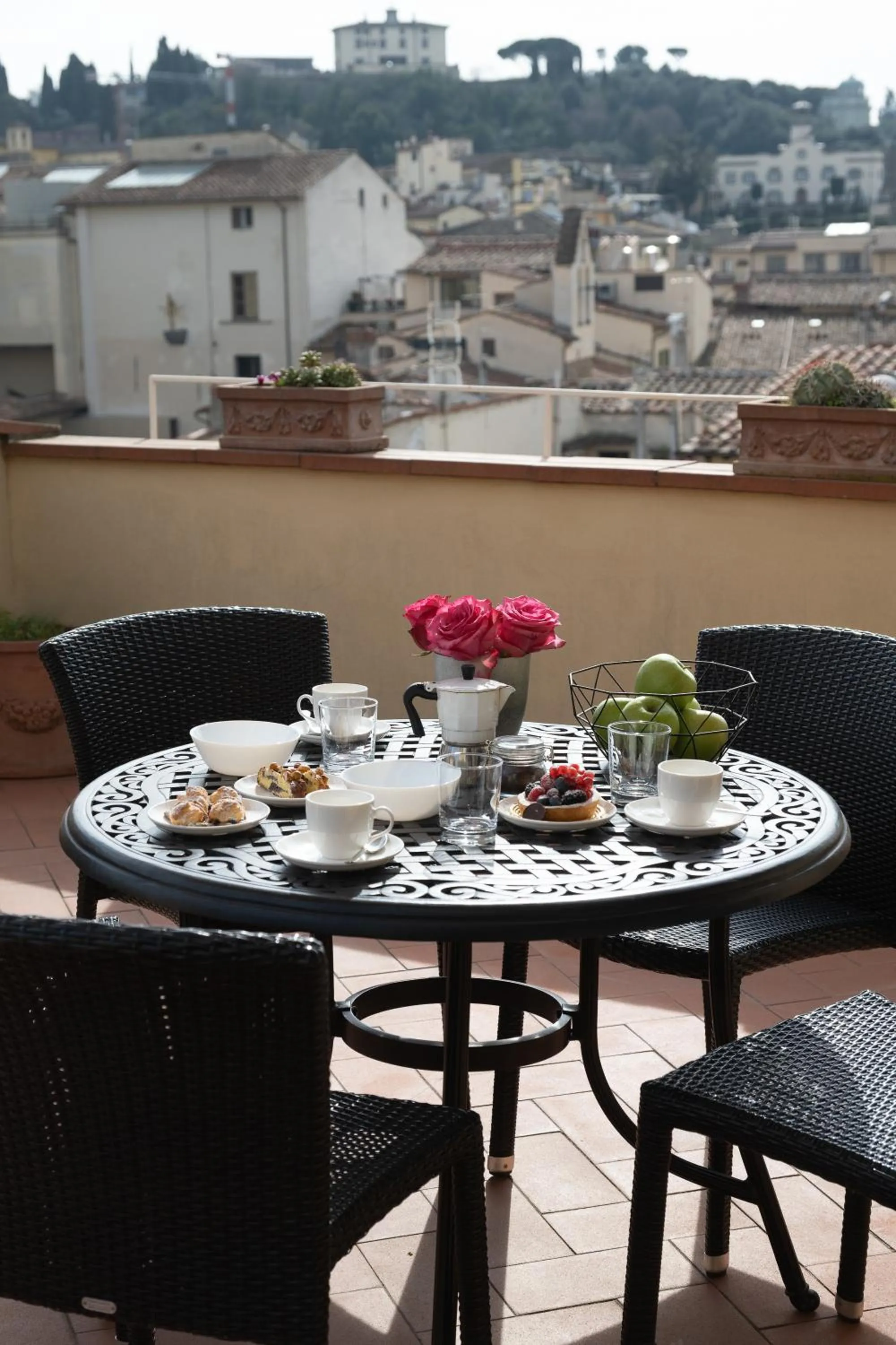 Balcony/Terrace in Relais Piazza Signoria