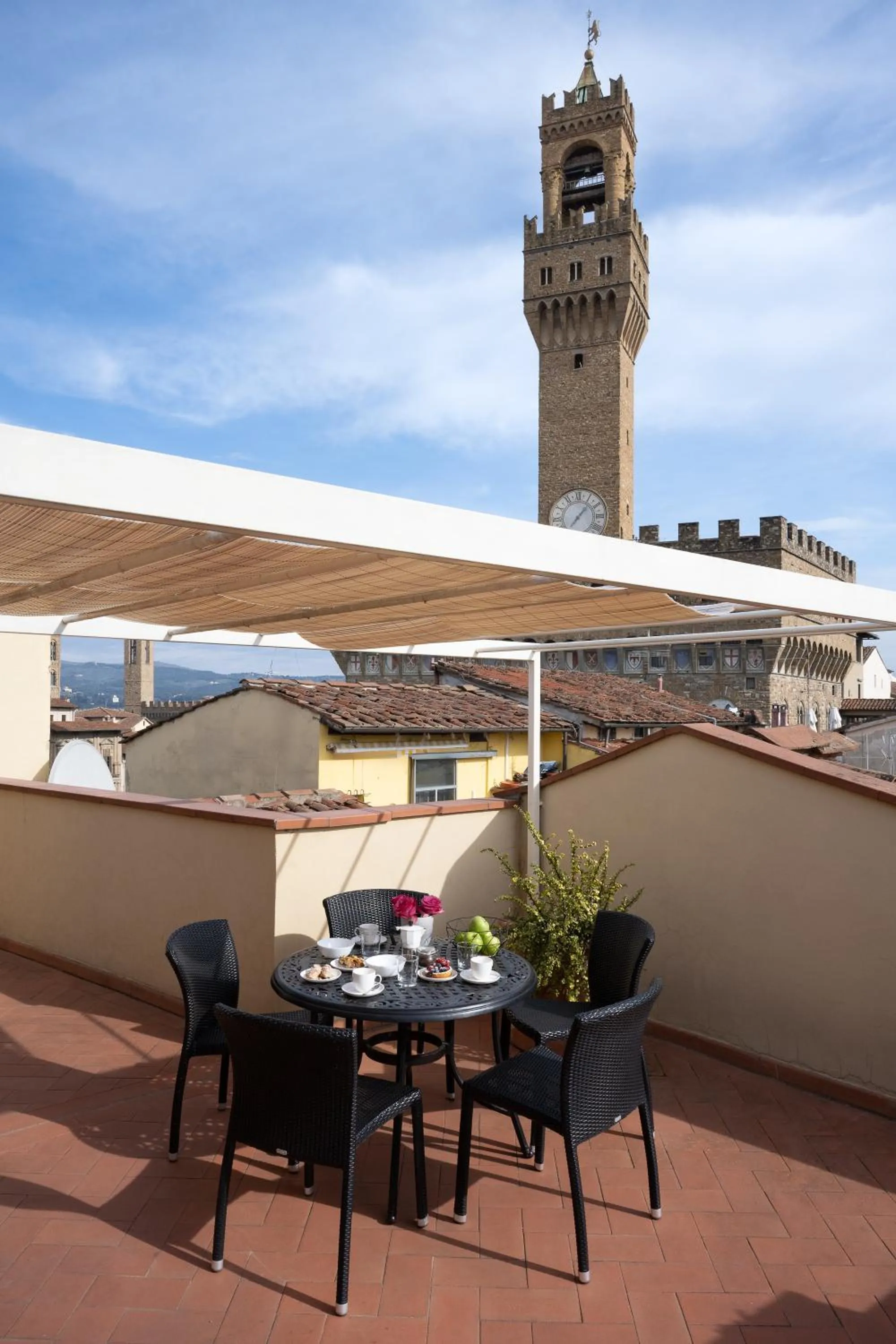 Balcony/Terrace in Relais Piazza Signoria