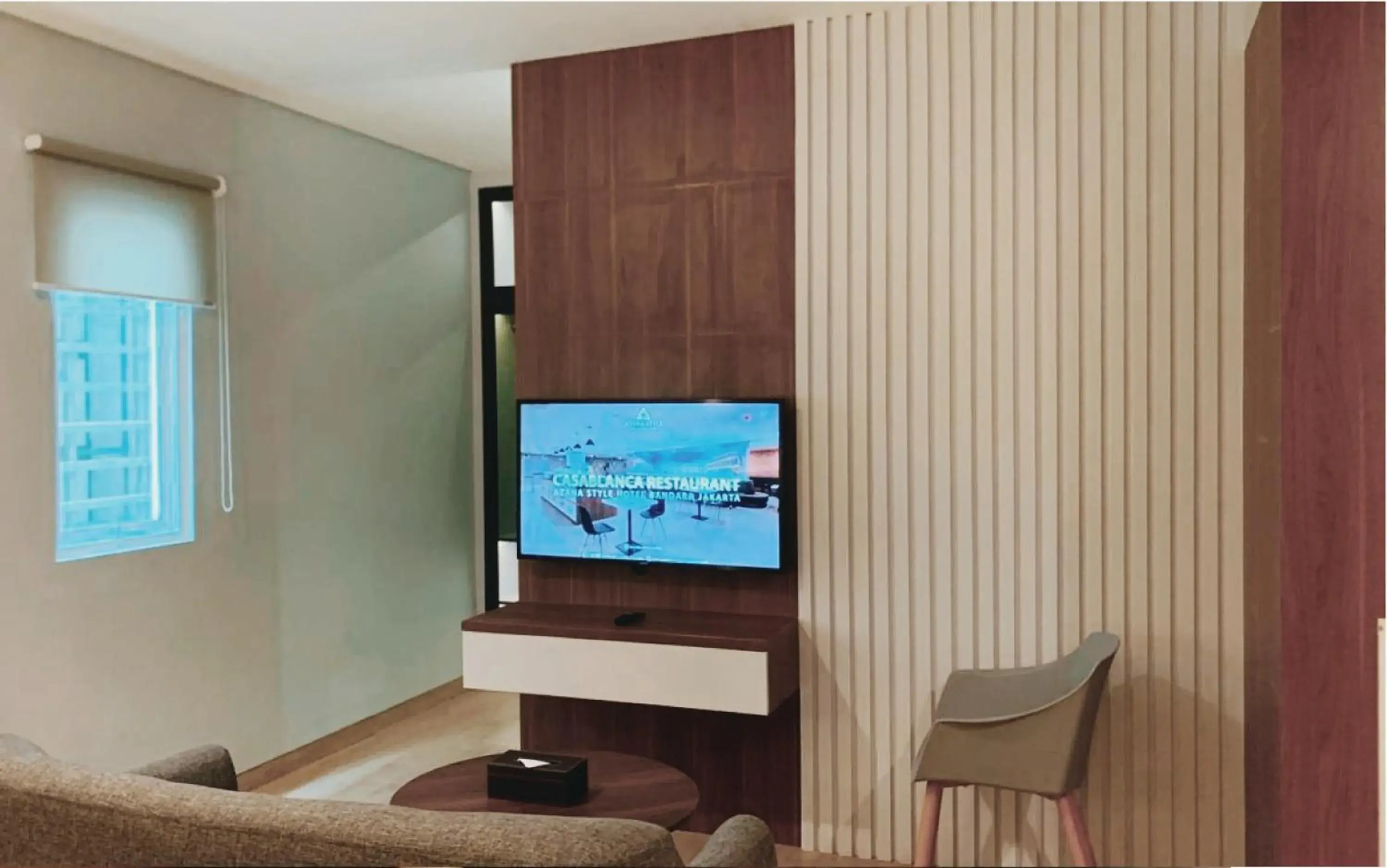 TV/Entertainment Center in Azana Style Hotel Bandara Jakarta