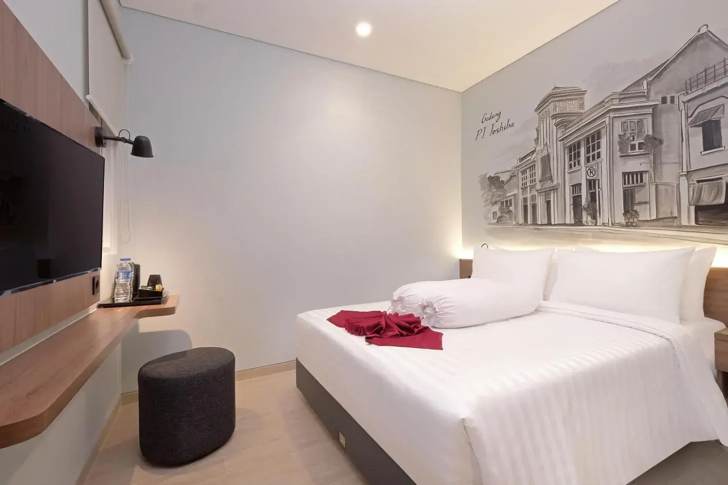 Bed in Azana Style Hotel Bandara Jakarta