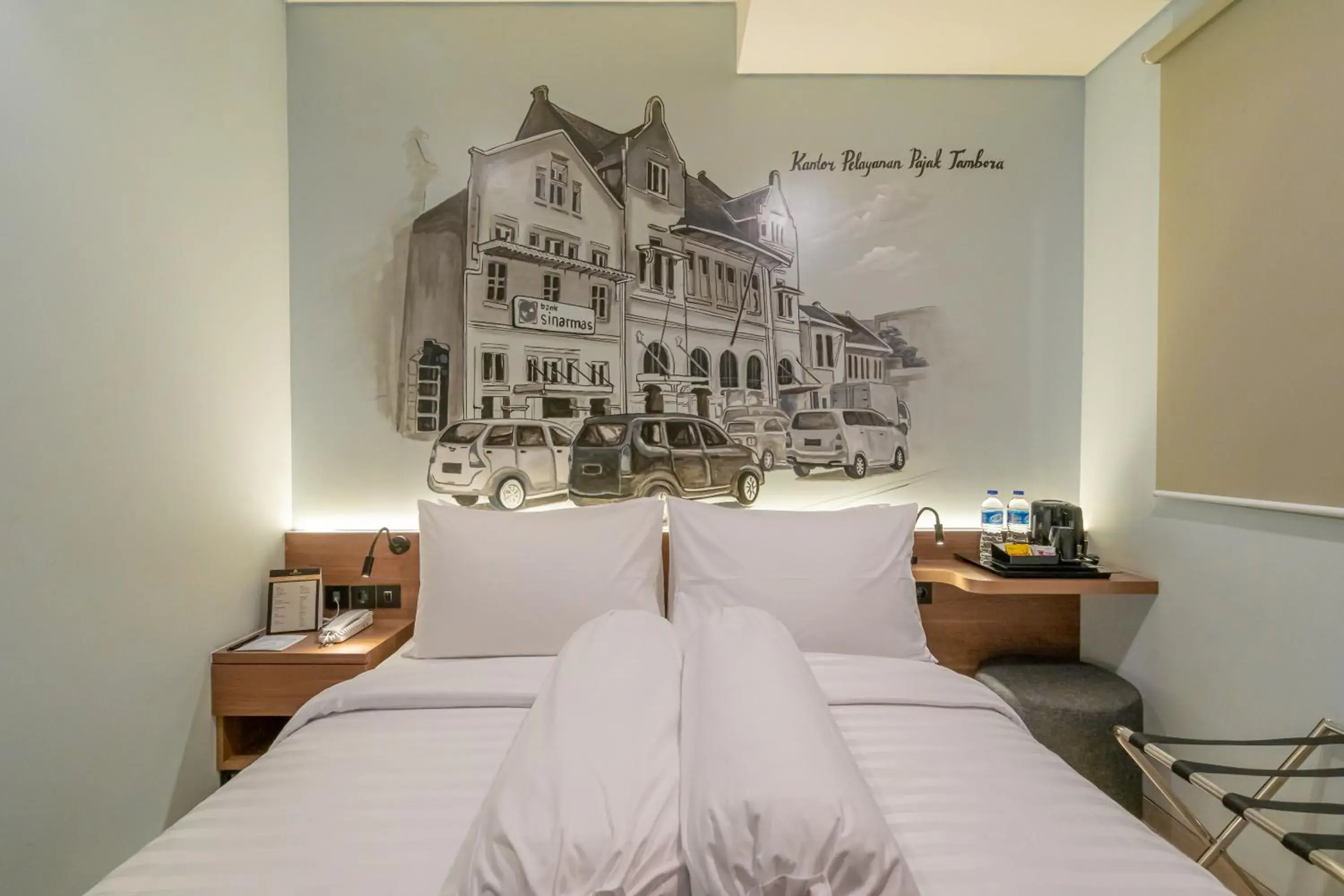 Bedroom, Bed in Azana Style Hotel Bandara Jakarta