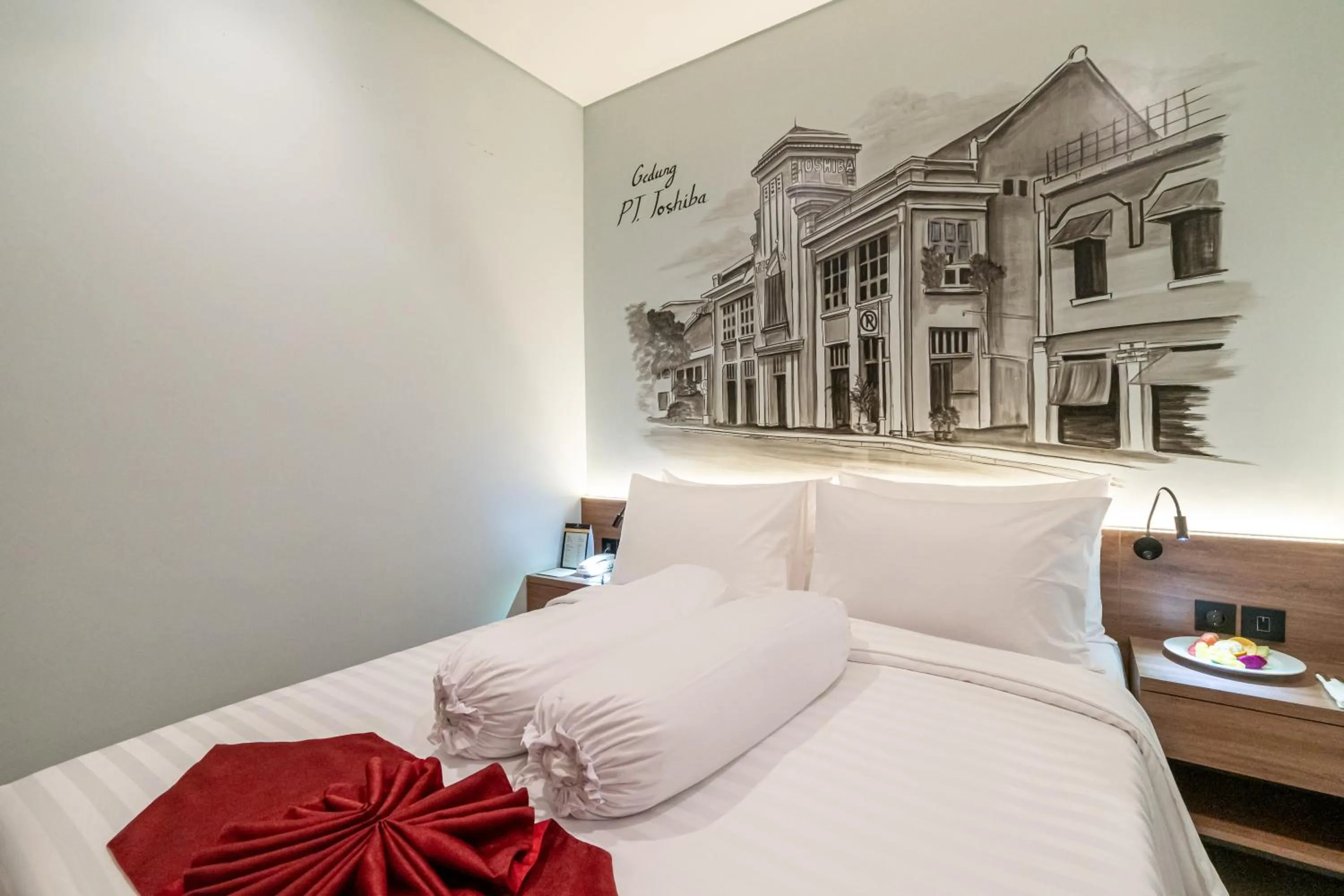 Photo of the whole room in Azana Style Hotel Bandara Jakarta