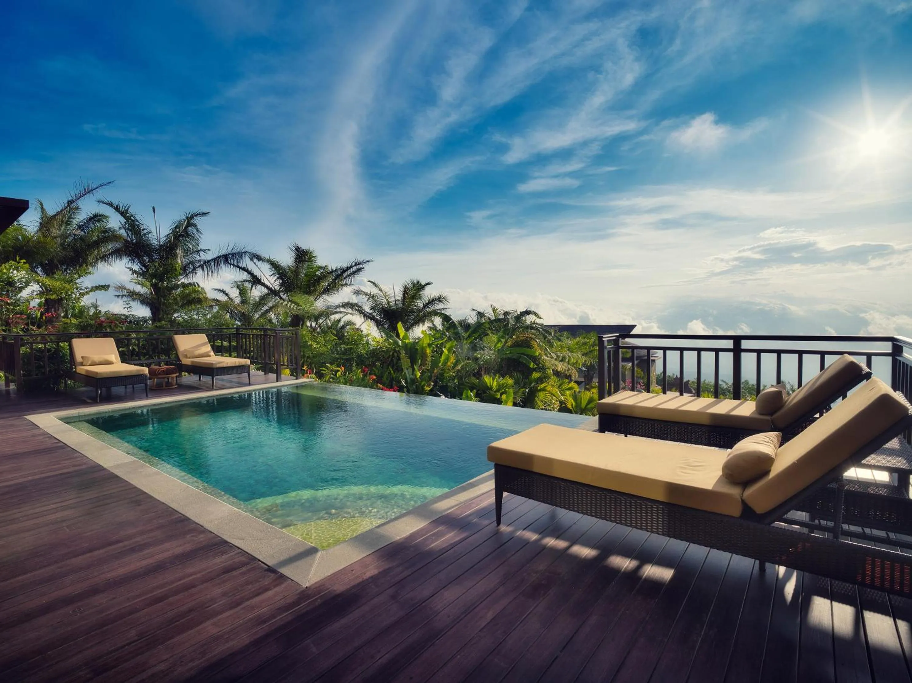 Swimming pool in Elevate Bali