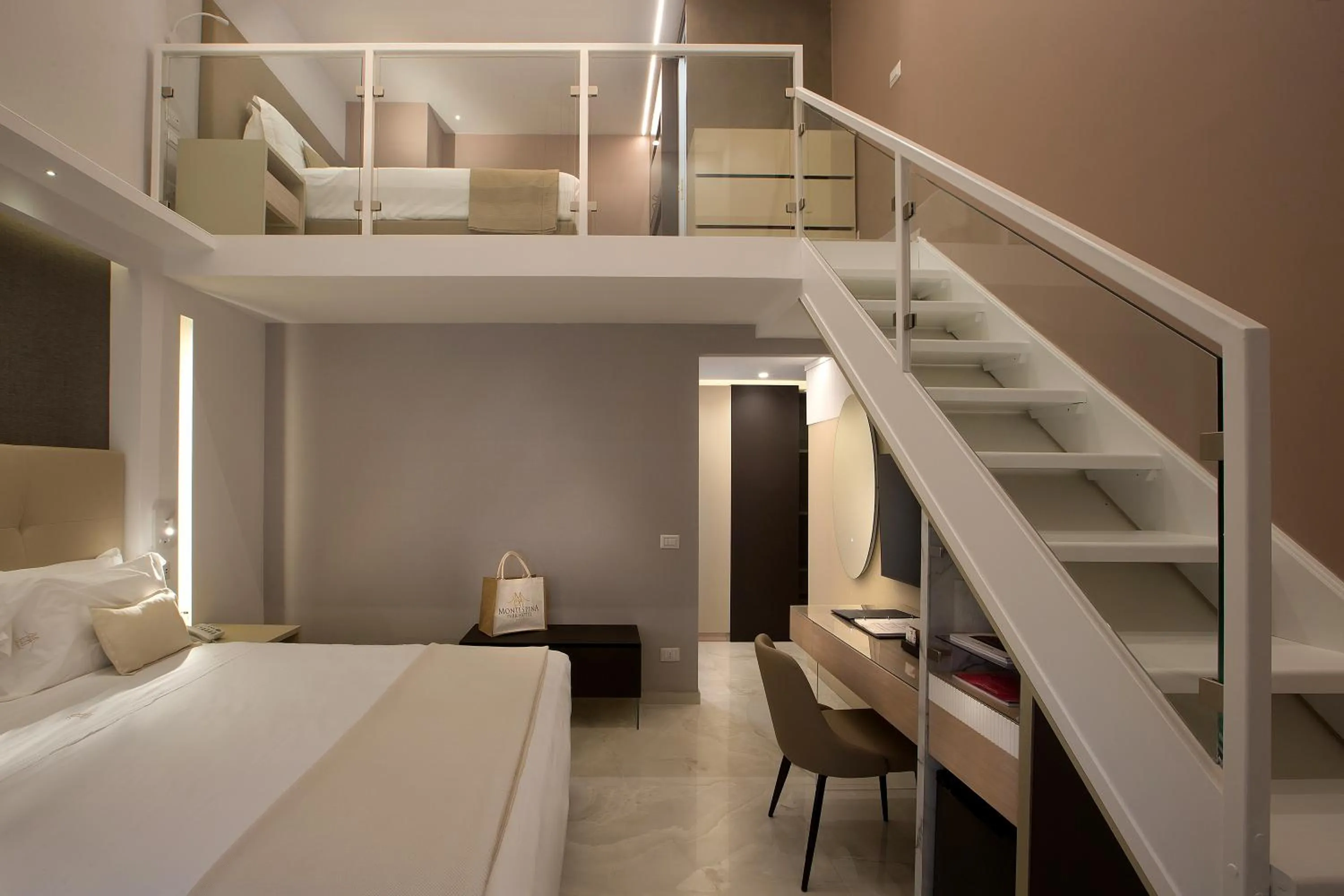 Bedroom, Bed in Montespina Park Hotel