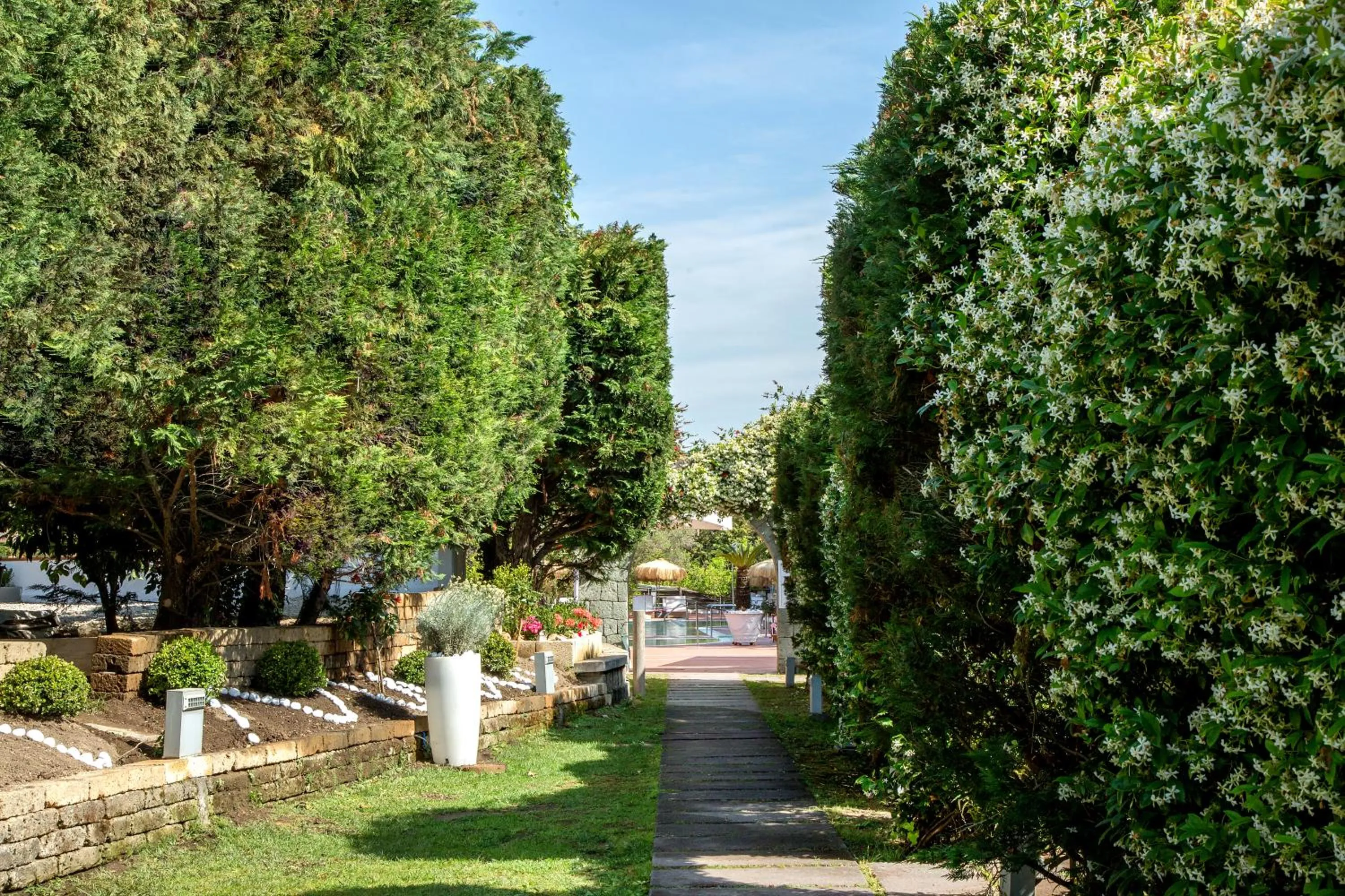 Garden in Montespina Park Hotel